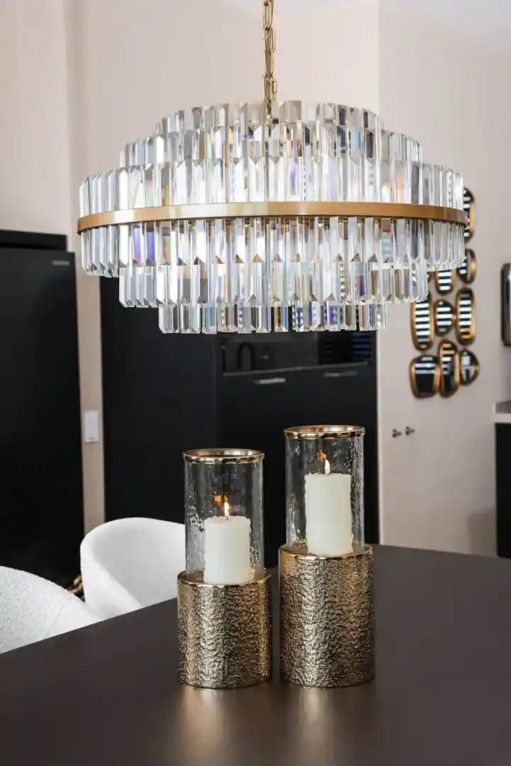 Kristalllüster DESIRE mit Gold