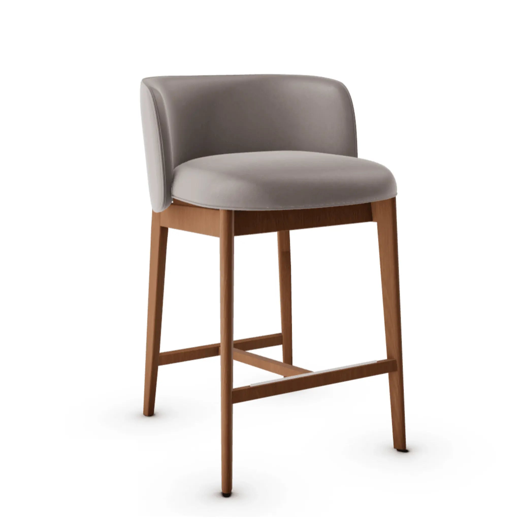 Hoker ABREY ekoskóra ciemnobeżowy Calligaris orzech włoski Eye on Design