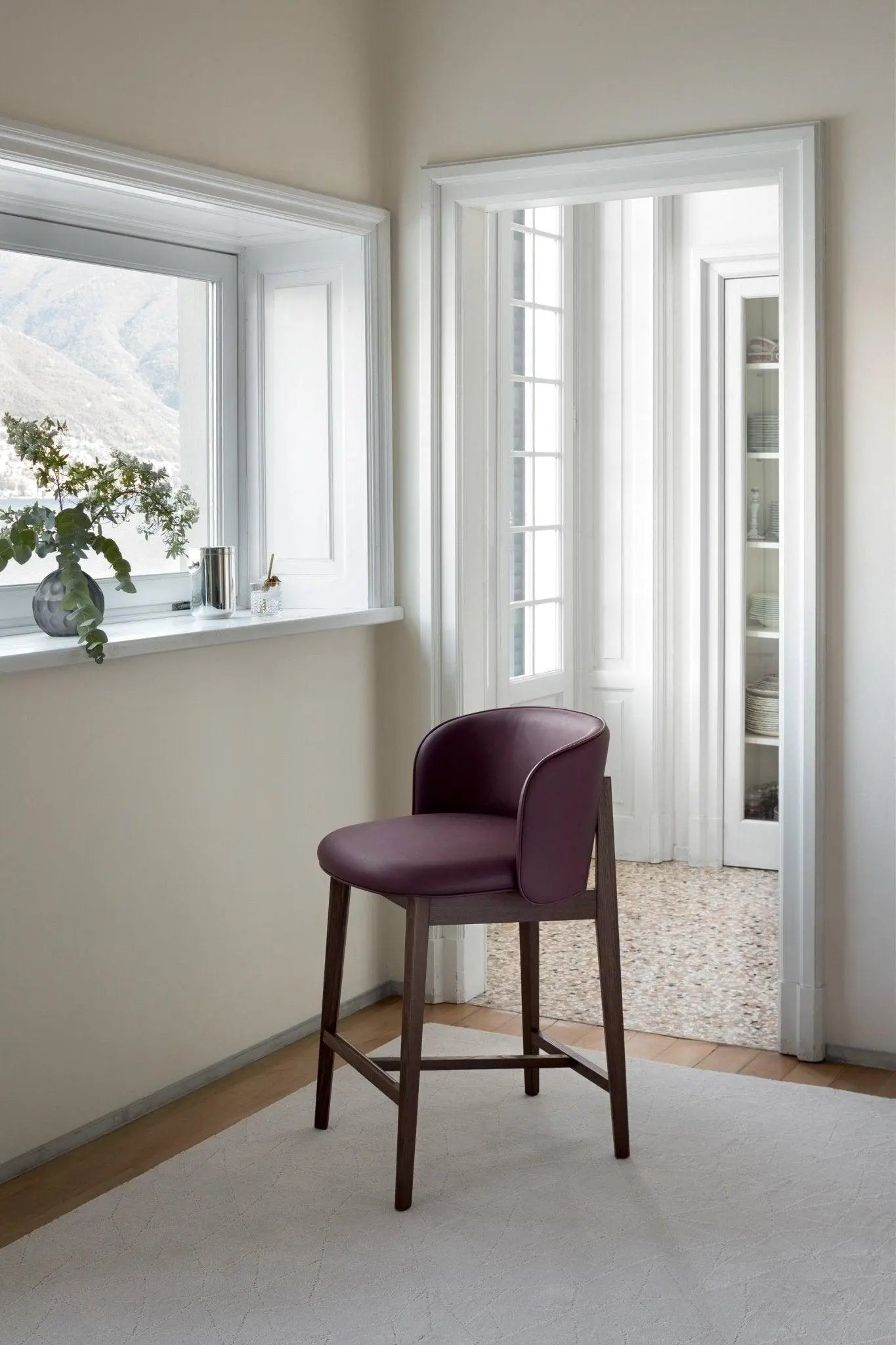 Hoker ABREY ekoskóra koniakowy Calligaris Eye on Design
