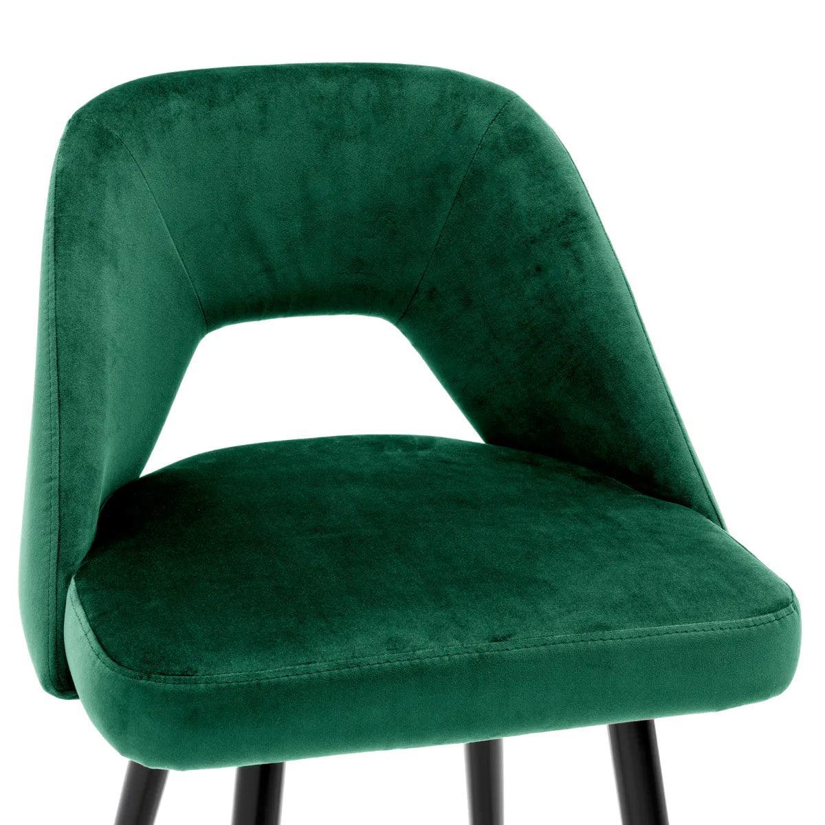 Hoker aksamitny AVORIO zielony Eichholtz Eye on Design