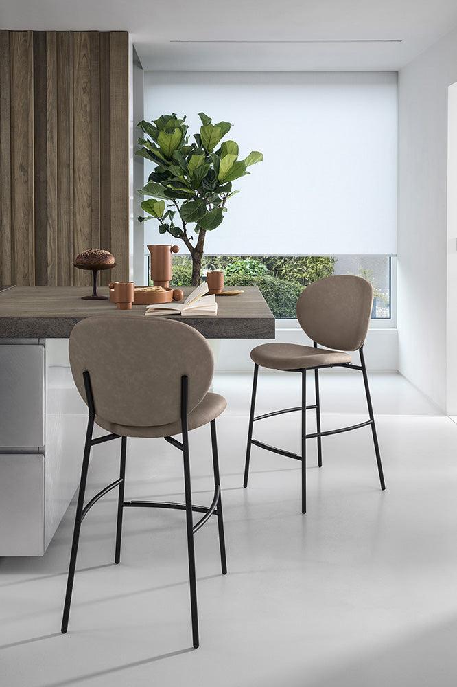 Hoker aksamitny INÈS kremowy Calligaris Eye on Design