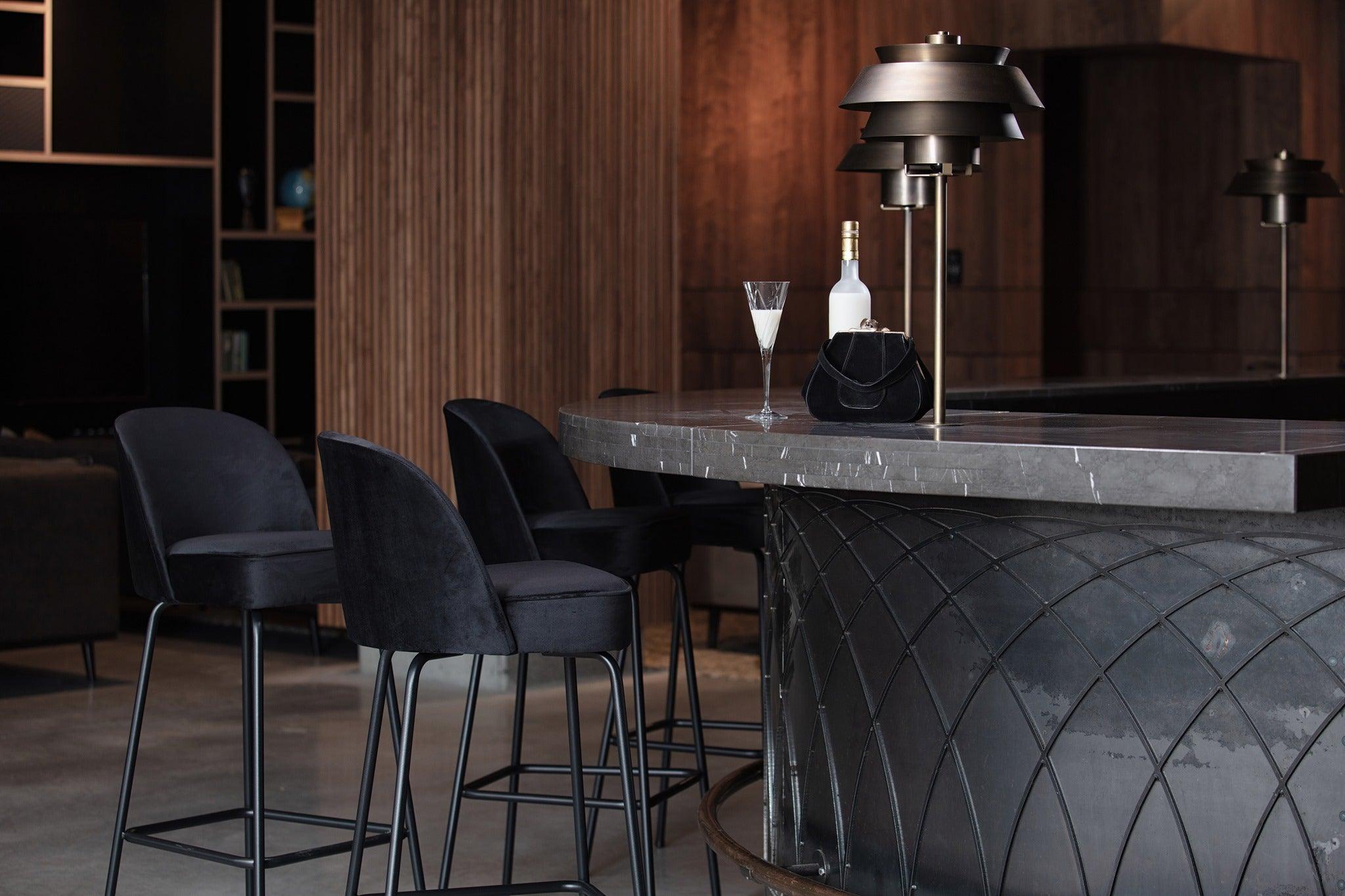 Hoker aksamitny VOGUE BOUQUET czarny Be Pure Eye on Design