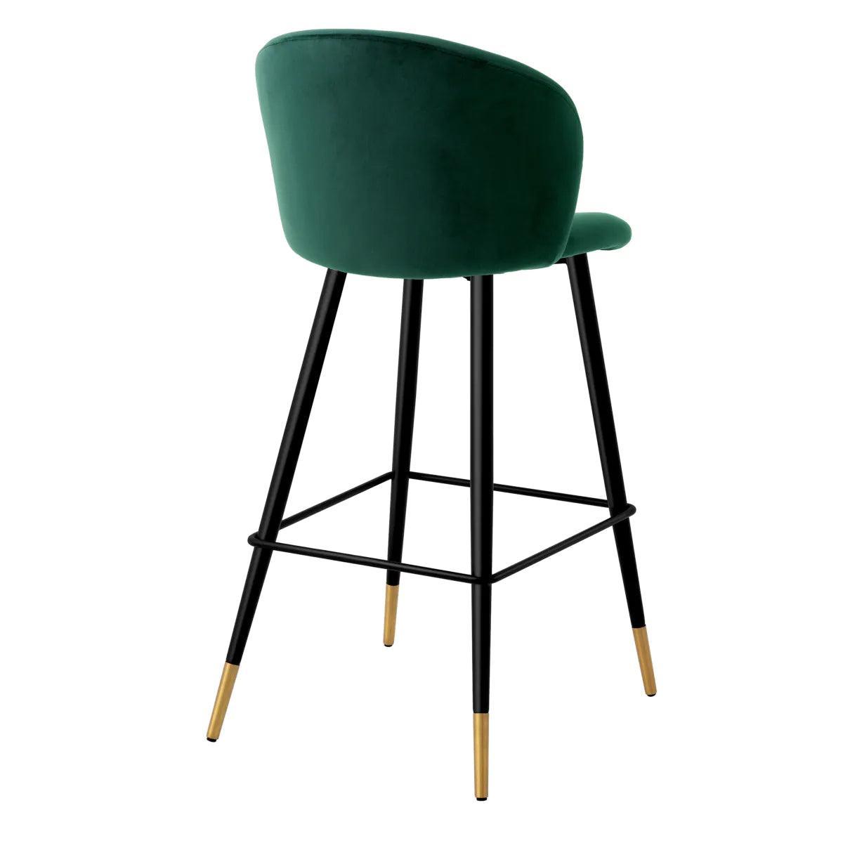 Hoker aksamitny VOLANTE ciemnozielony Eichholtz Eye on Design