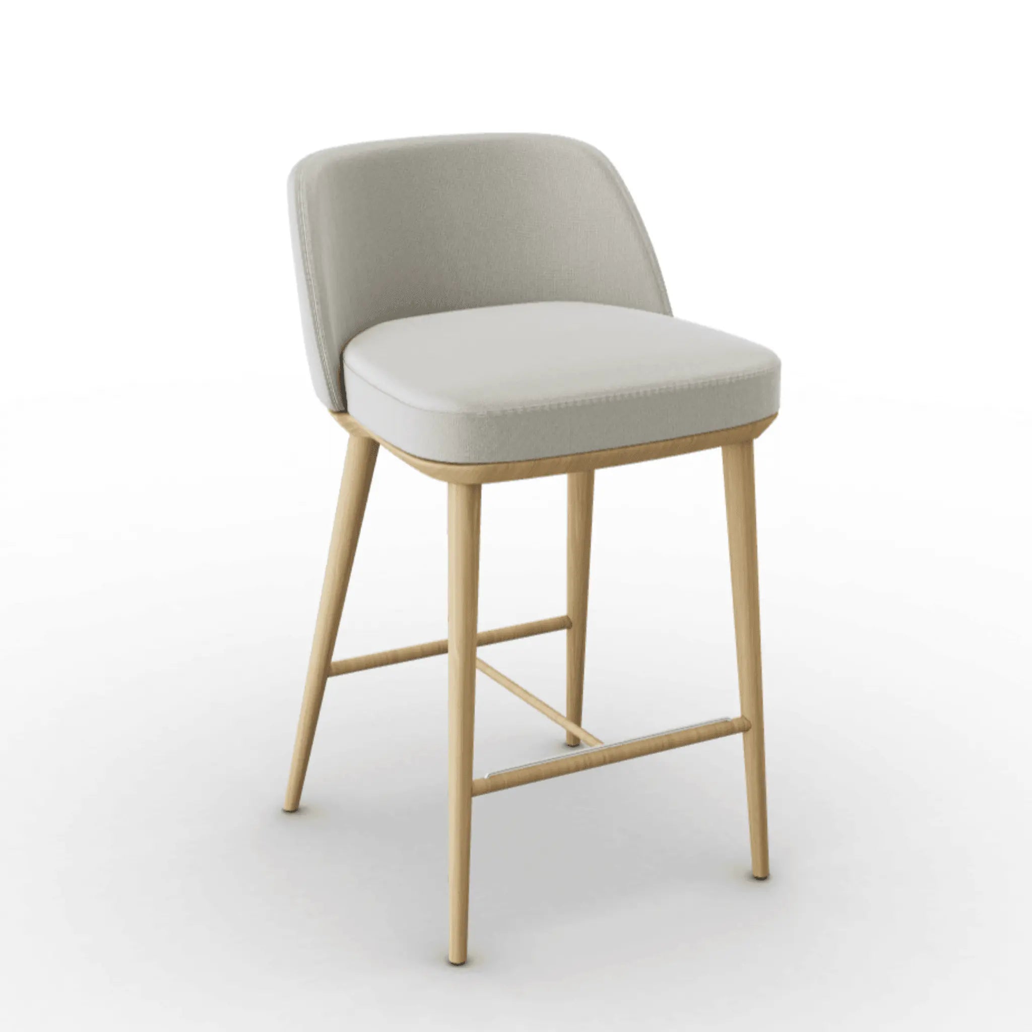 Hoker FOYER piaskowy Calligaris drewniana naturalny dąb Eye on Design