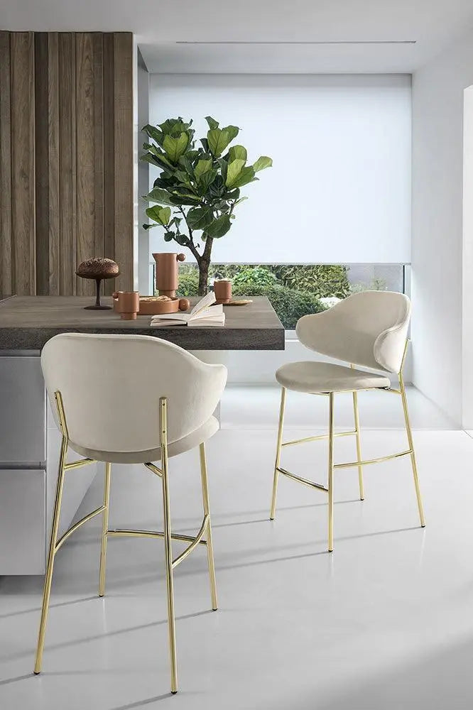 Hoker HOLLY brązowa ekoskóra Calligaris Eye on Design