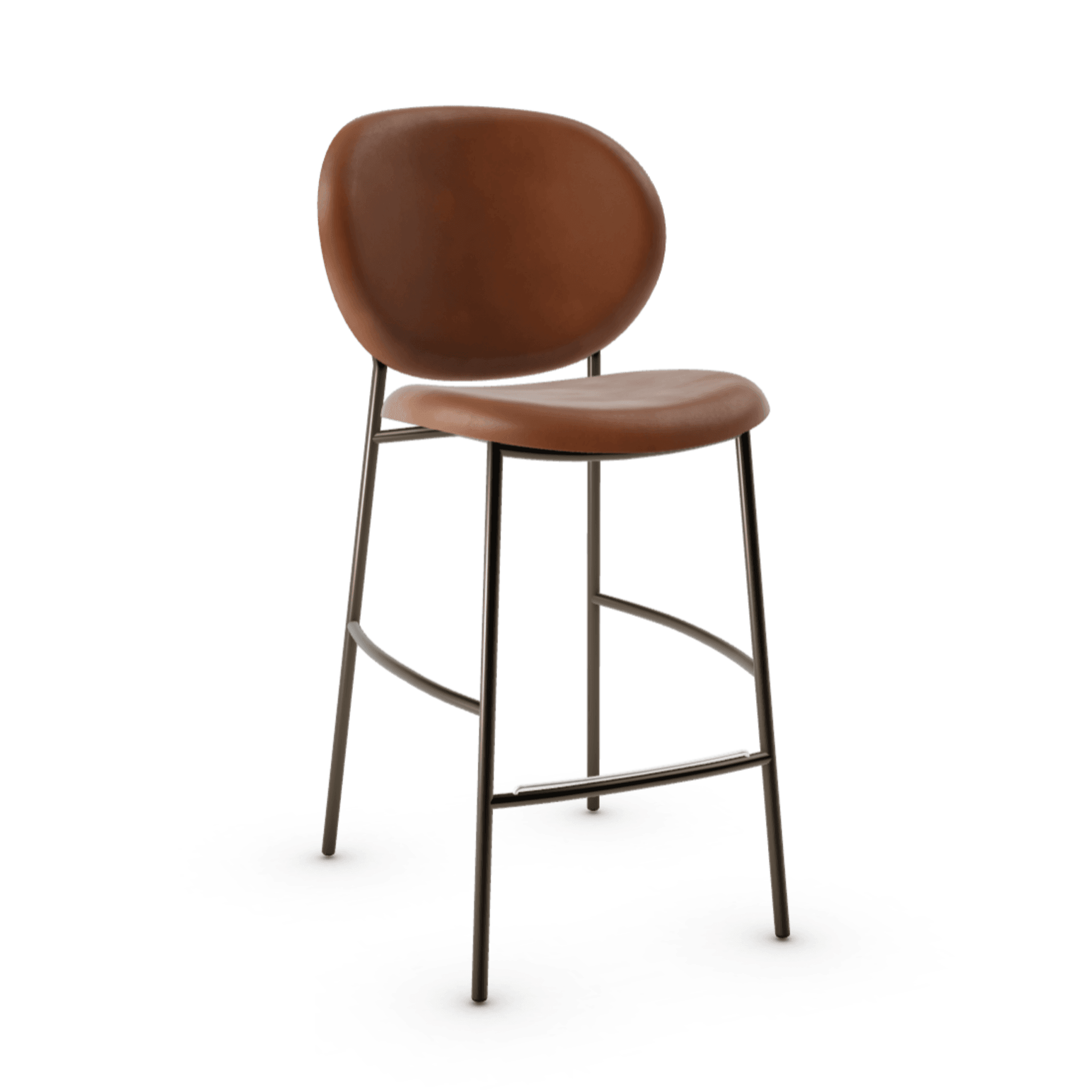 Hoker INÈS brązowy Calligaris matowy brąz Eye on Design