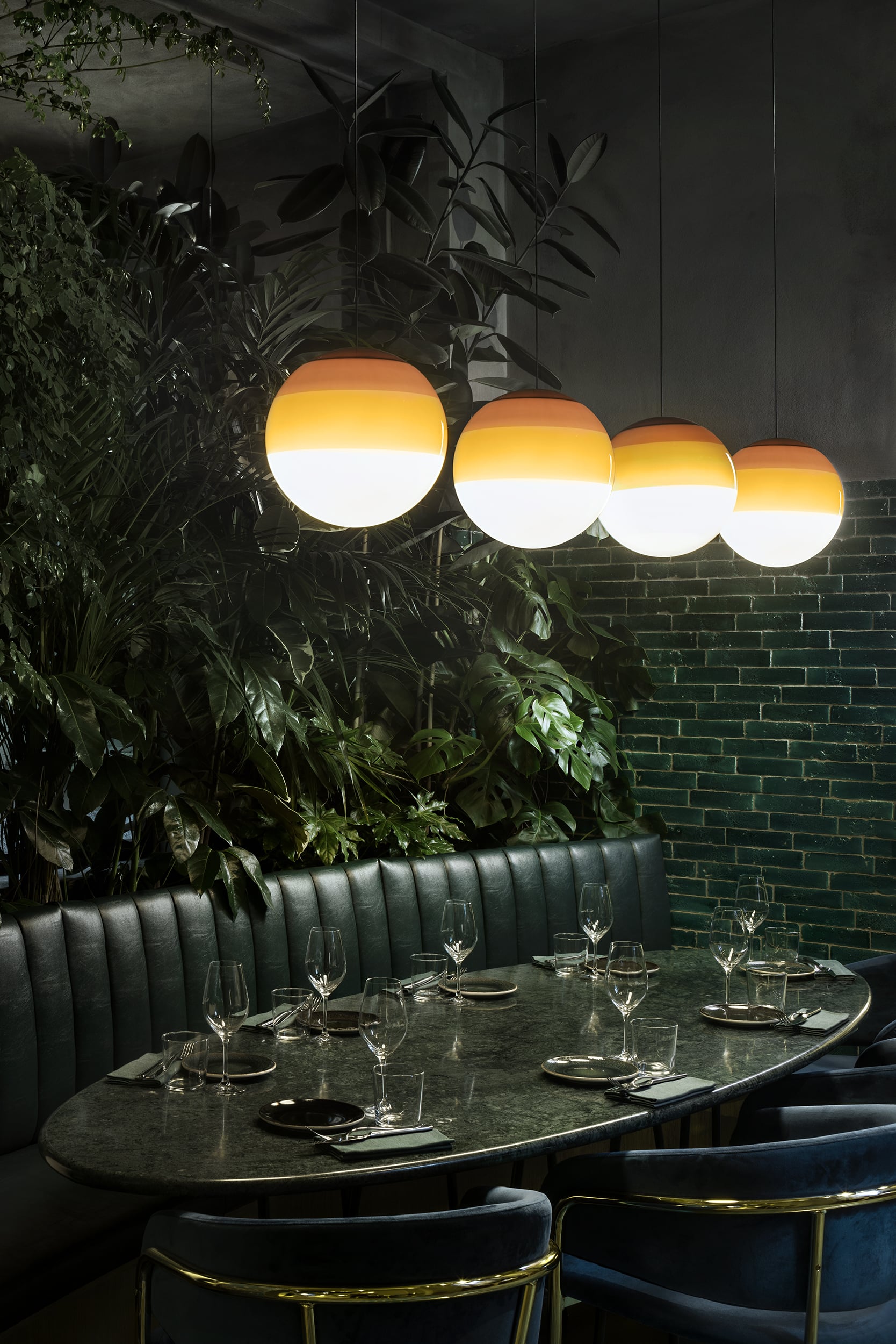 DIPPING Cream Pendant Lamp