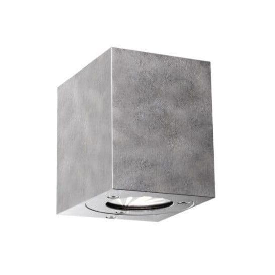 Kinkiet CANTO KUBI galwanizowany szary Nordlux Eye on Design