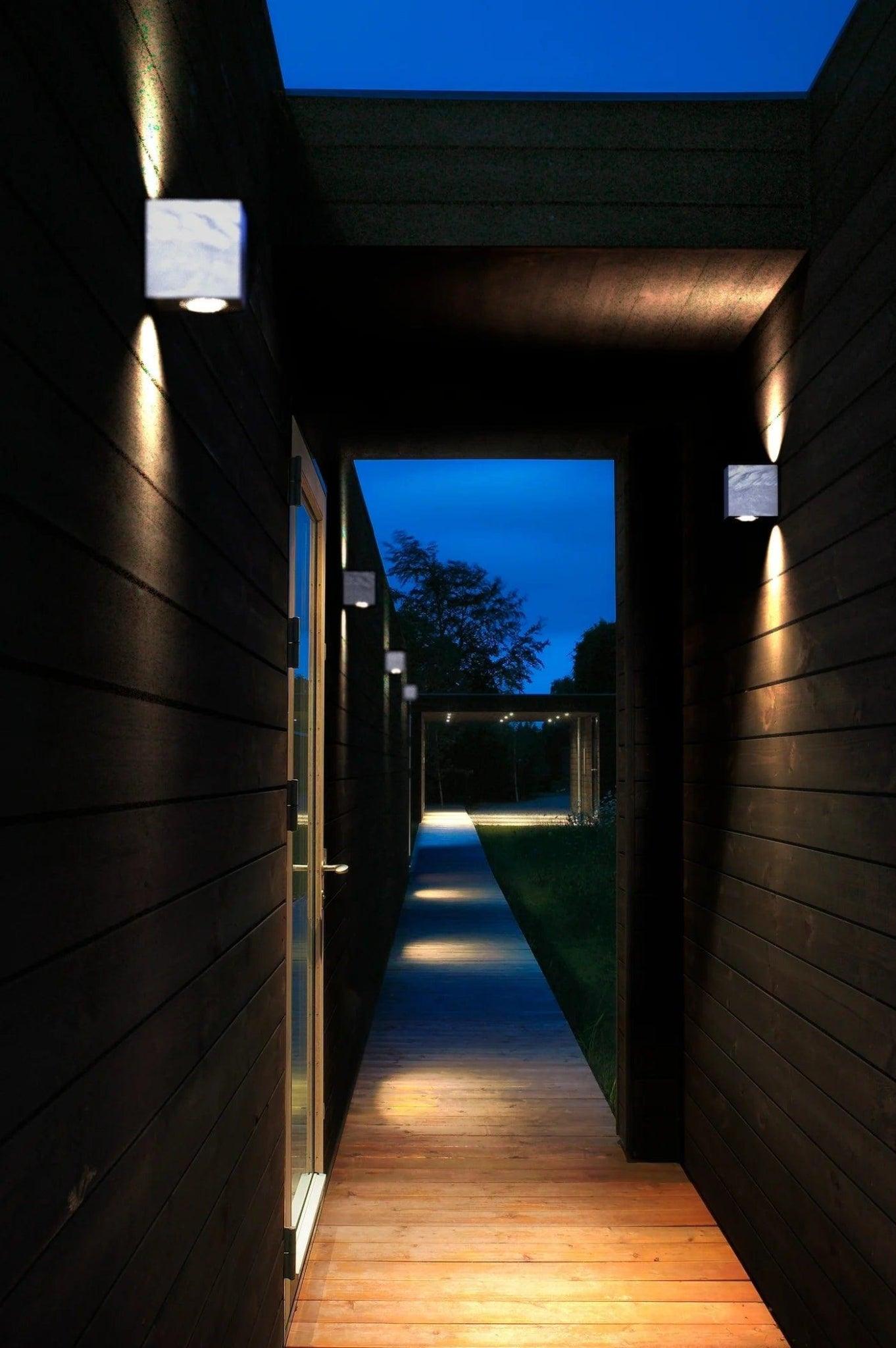 Kinkiet CANTO KUBI galwanizowany szary Nordlux Eye on Design