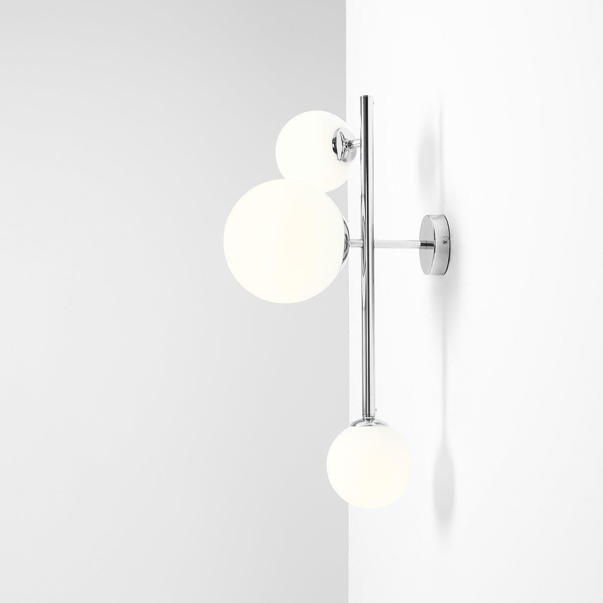 Kinkiet DIONE TRIO chromowany Artera Eye on Design