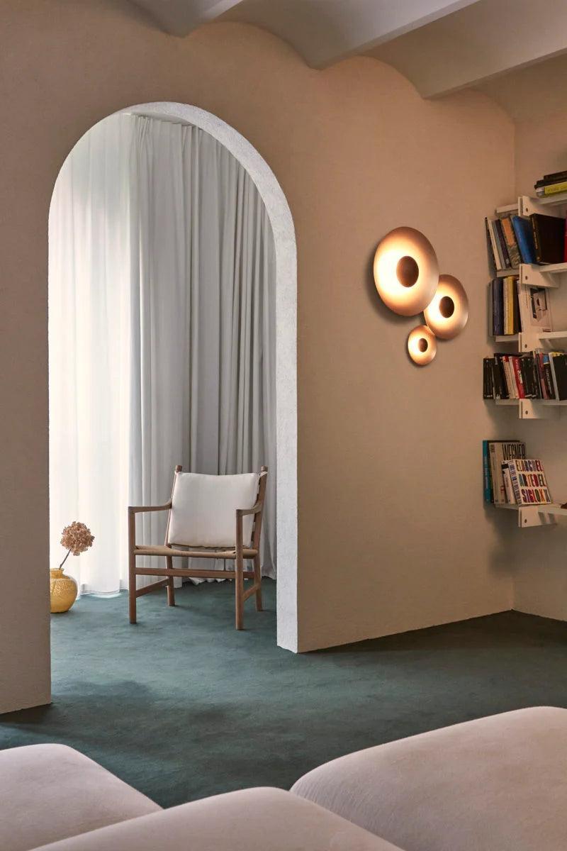 Kinkiet GINGER jasnobrązowy Marset Eye on Design
