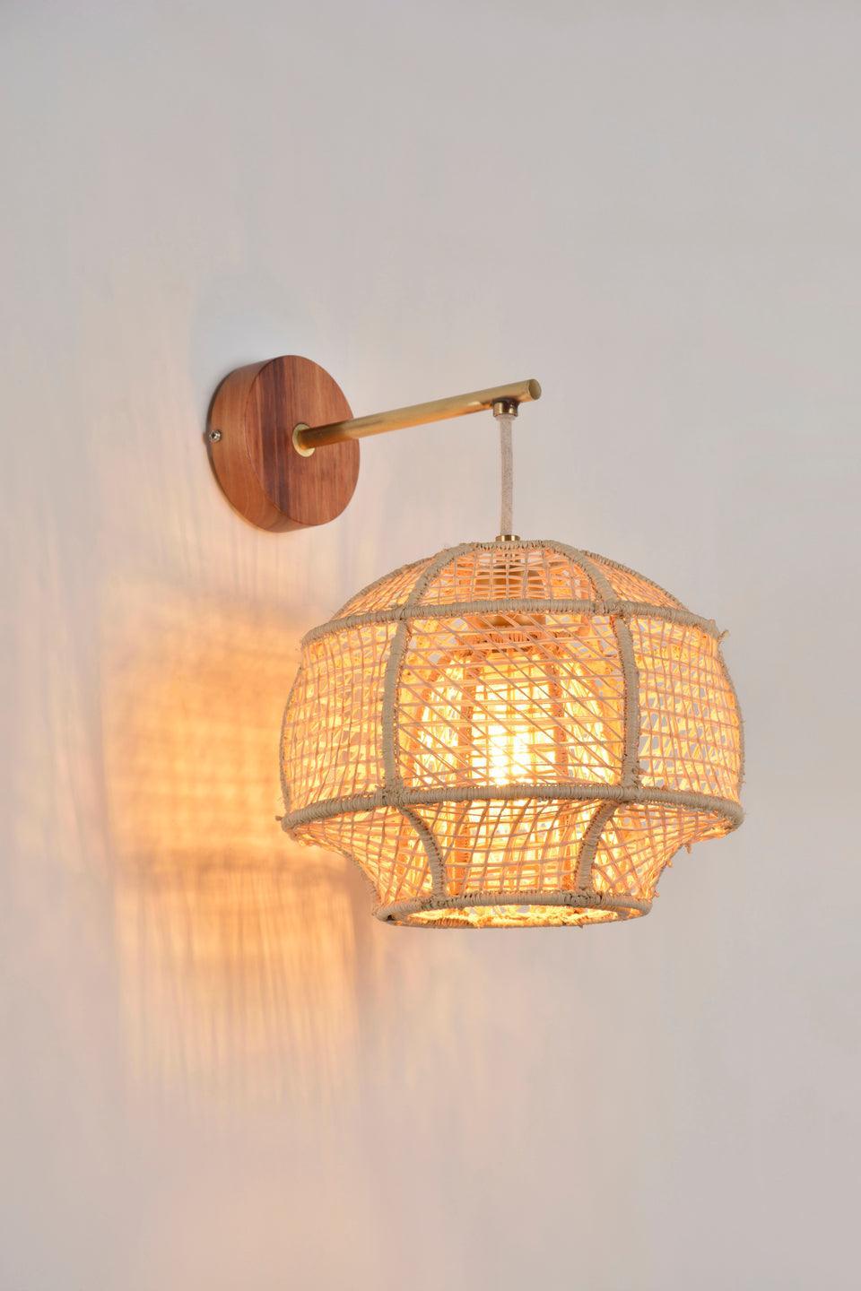 Kinkiet ODYSSEE rafia Market Set Eye on Design