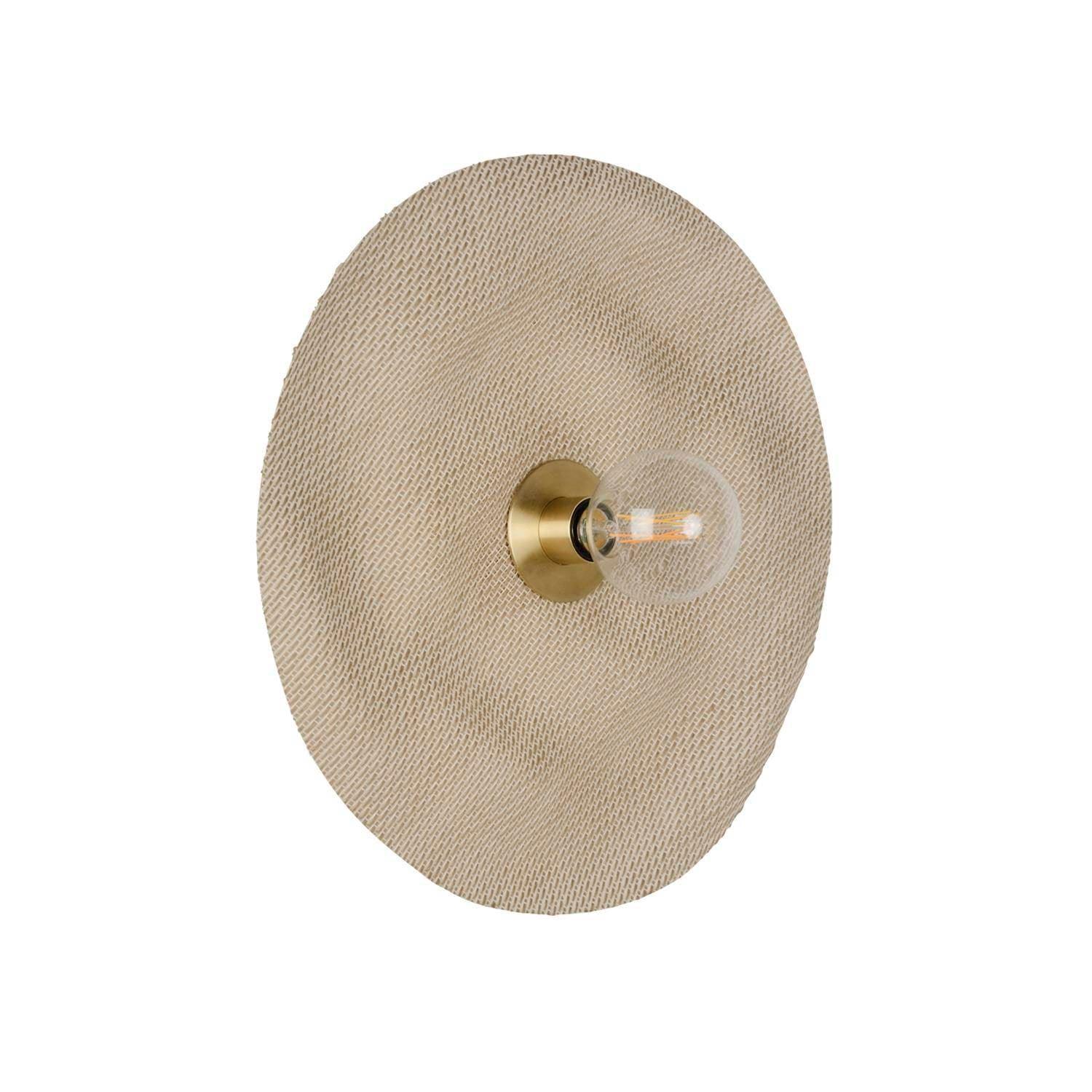 Kinkiet RIVAGE beżowy len Market Set 48 cm Eye on Design