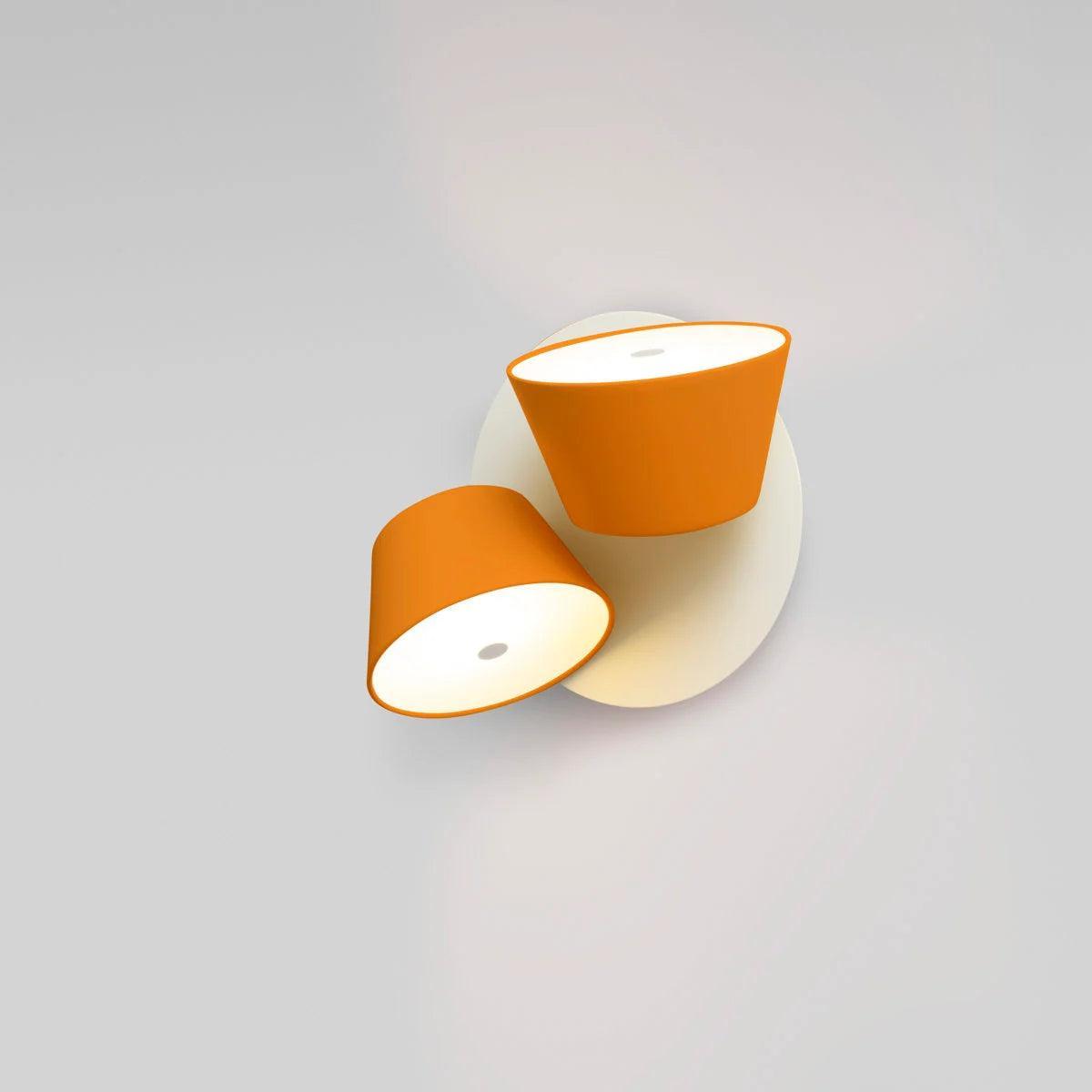Kinkiet ścienny TAM TAM pomarańczowy Marset 2 Eye on Design