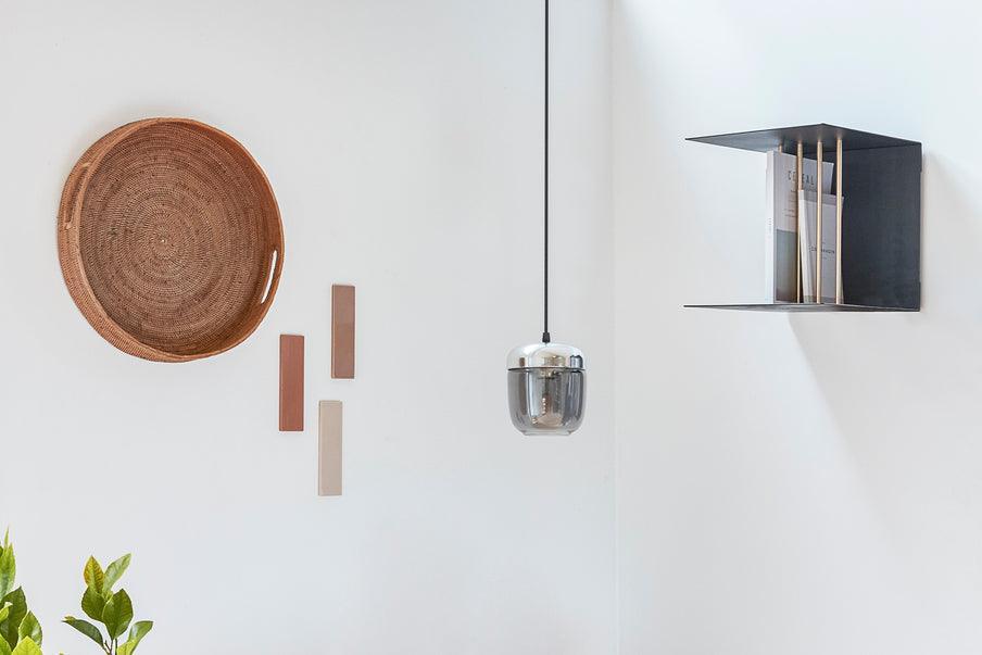 Klosz ACORN srebrny dymiony UMAGE Eye on Design