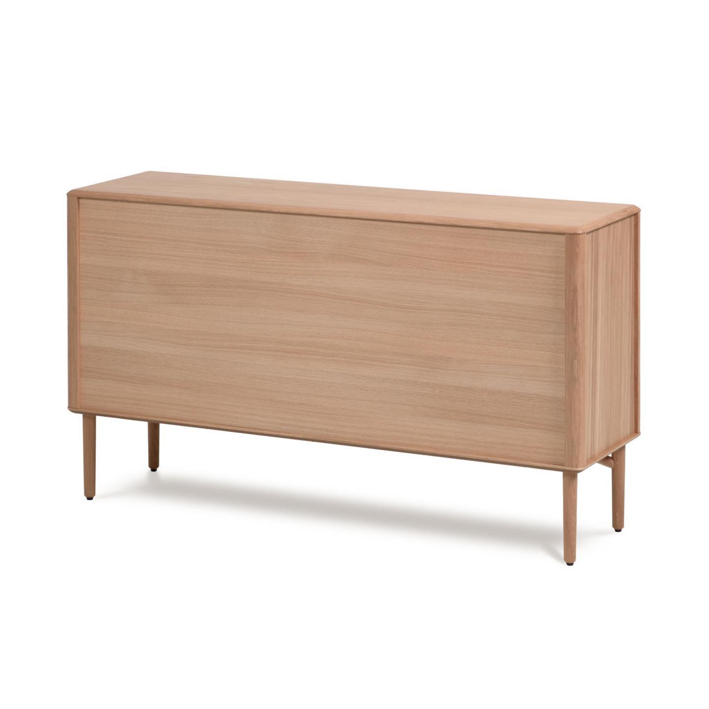 Komoda 2-drzwiowa LENON drewno dębowe La Forma Eye on Design