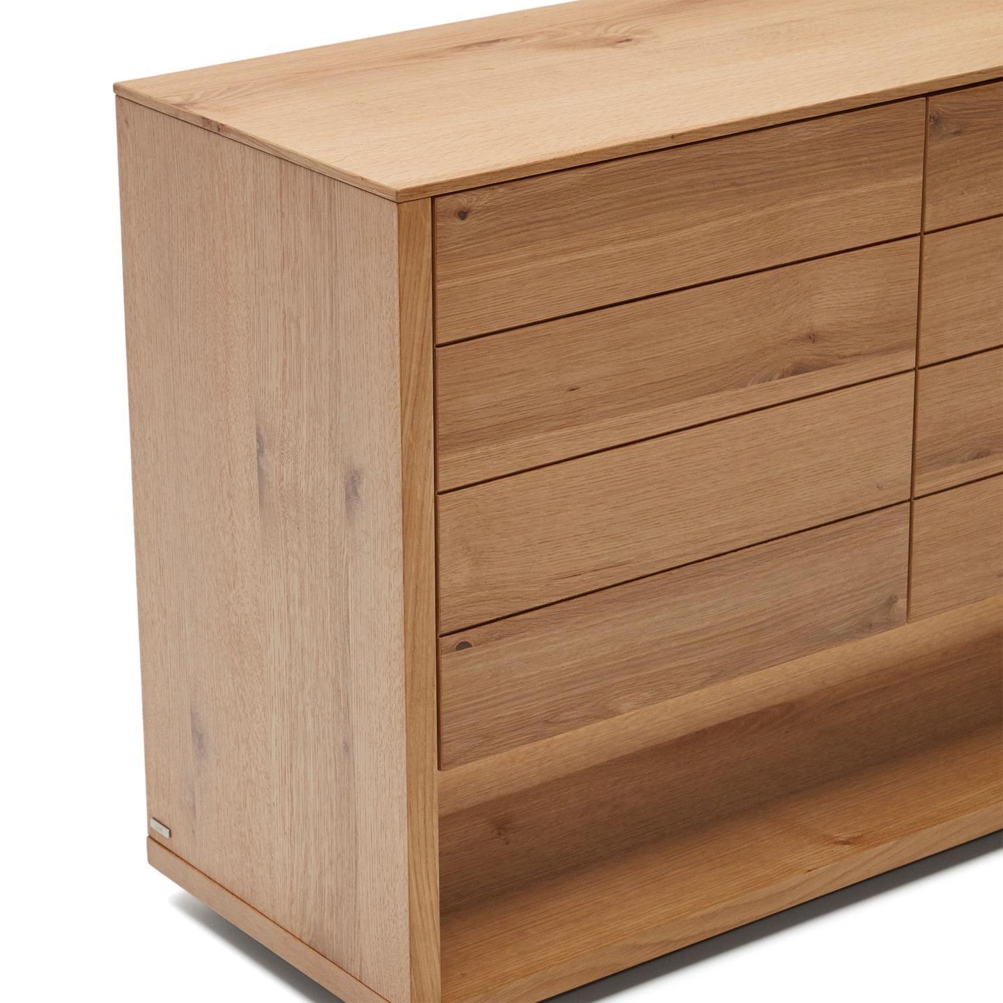 Komoda 3-drzwiowa ALGUEMA fornir dębowy La Forma Eye on Design