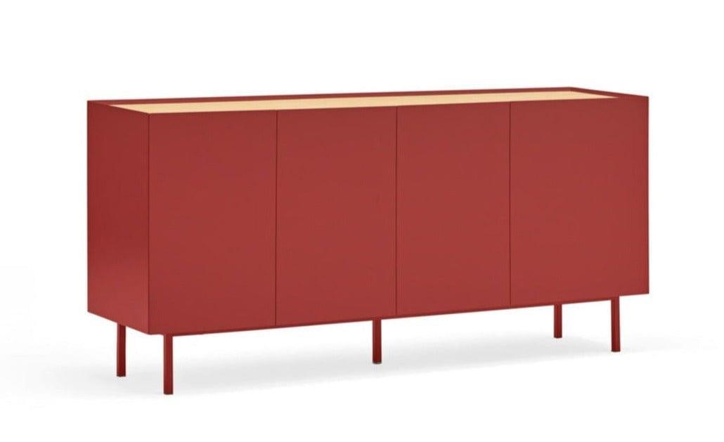 Komoda ARISTA czerwony Teulat Eye on Design