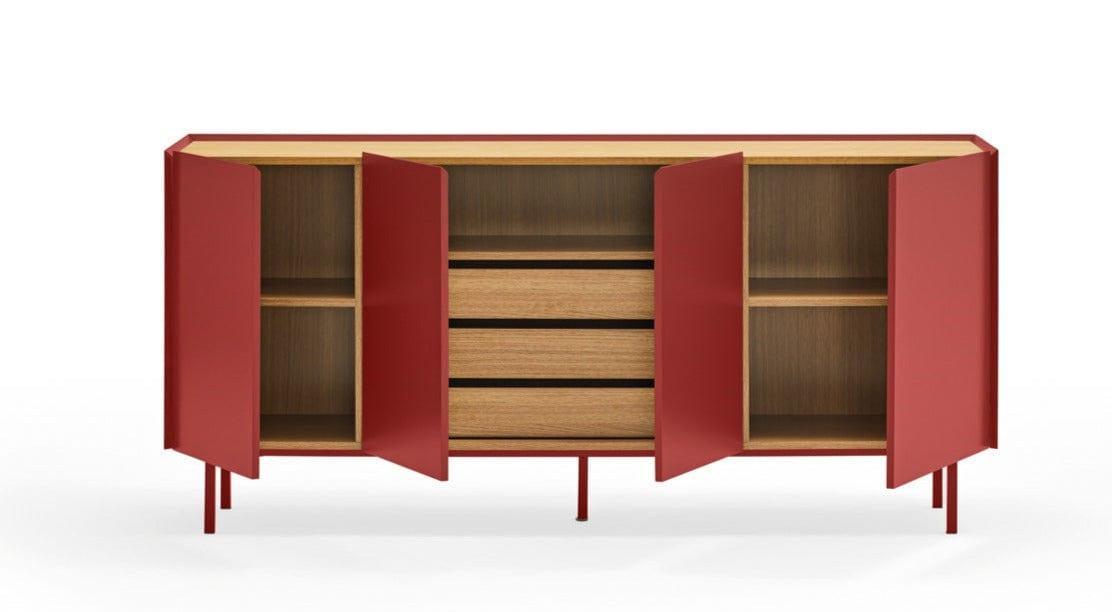 Komoda ARISTA czerwony Teulat Eye on Design