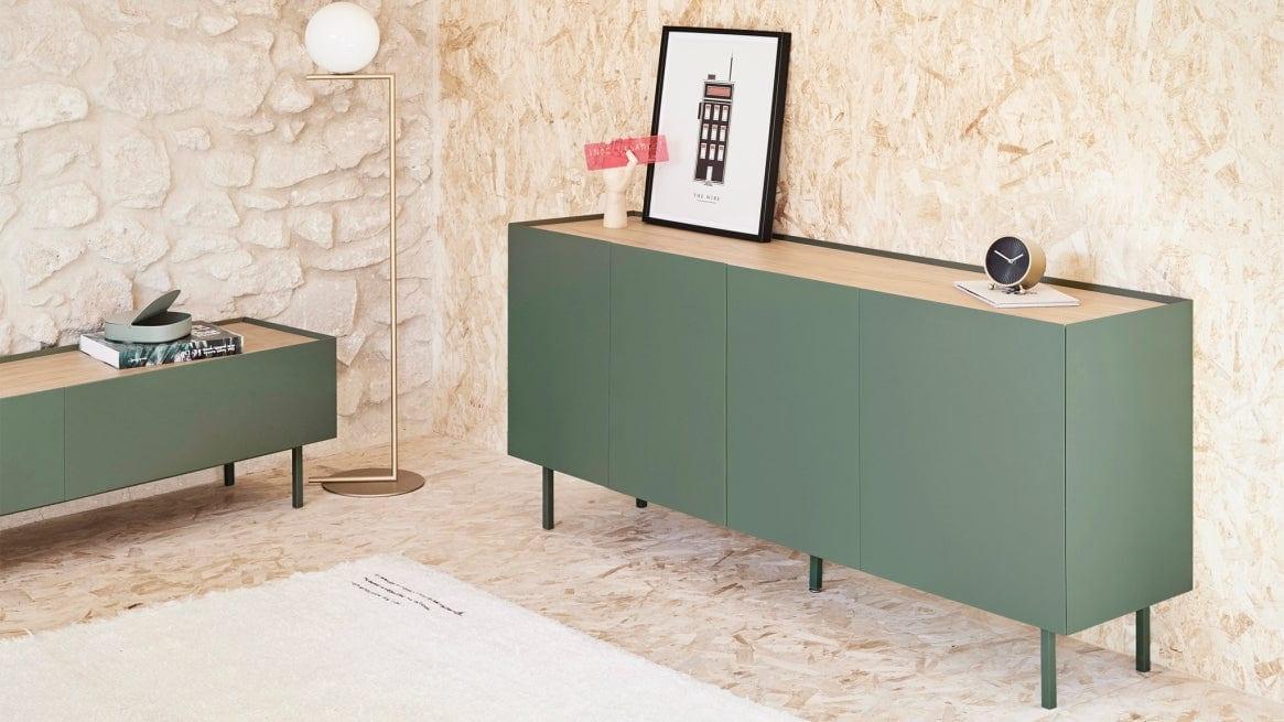 Komoda ARISTA zielony Teulat Eye on Design