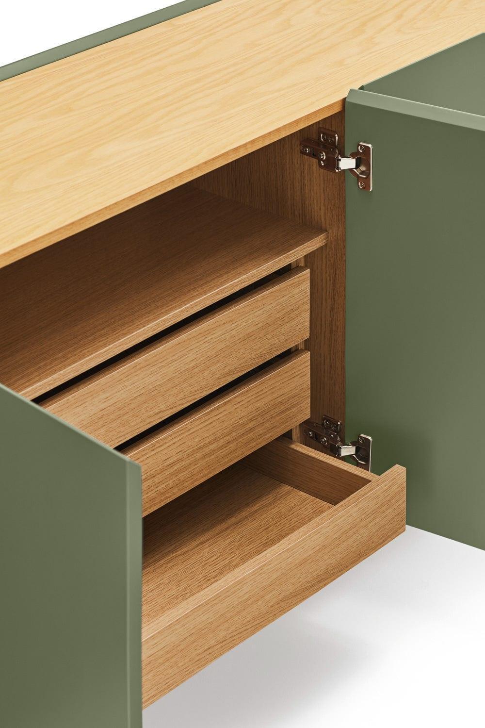 Komoda ARISTA zielony Teulat Eye on Design