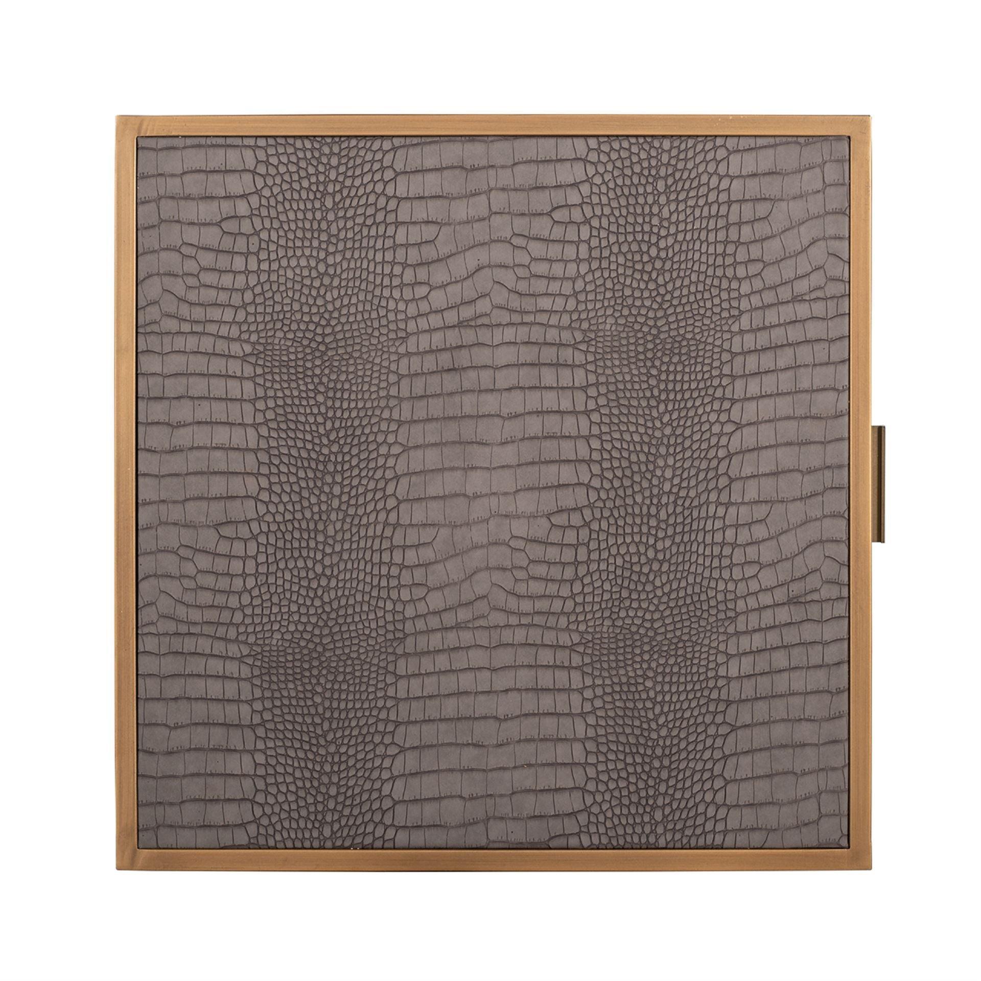 Komoda CLASSIO brązowa ekoskóra Richmond Interiors Eye on Design