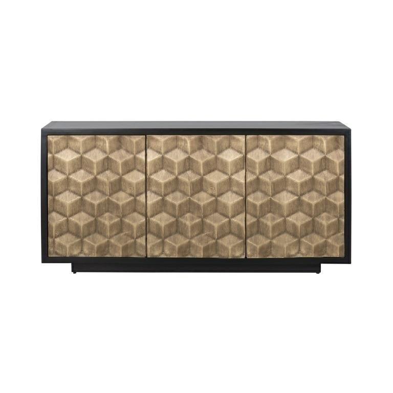 Komoda ESHER mosiądz Richmond Interiors Eye on Design