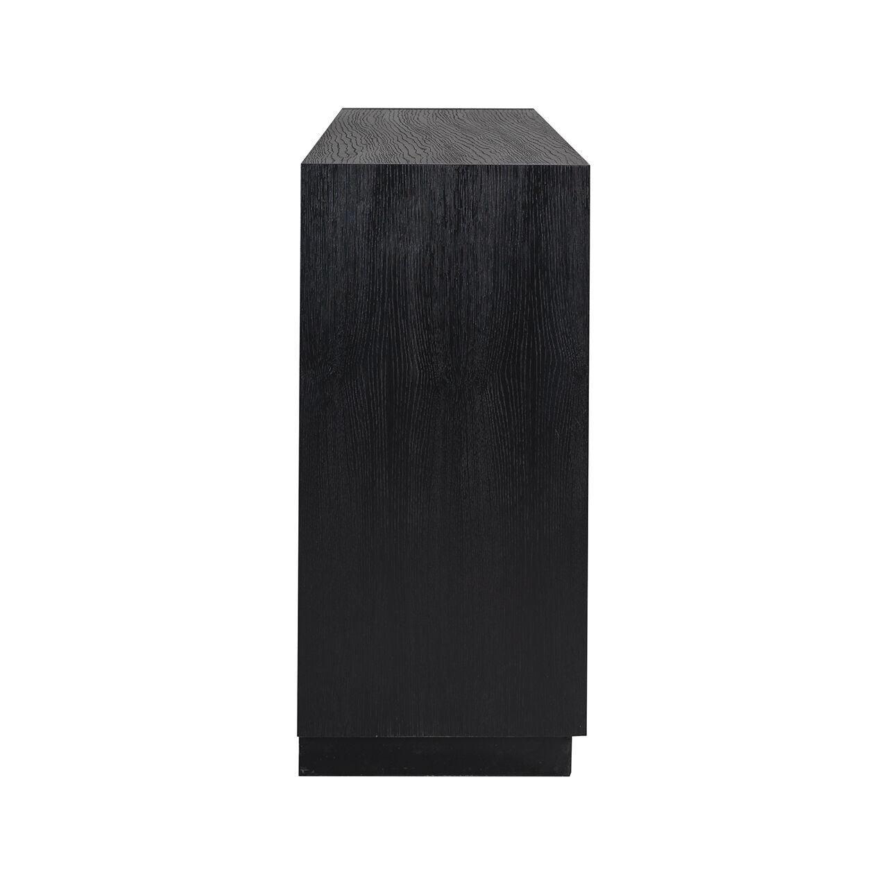 Komoda OAKURA czarny fornir dębowy Richmond Interiors Eye on Design