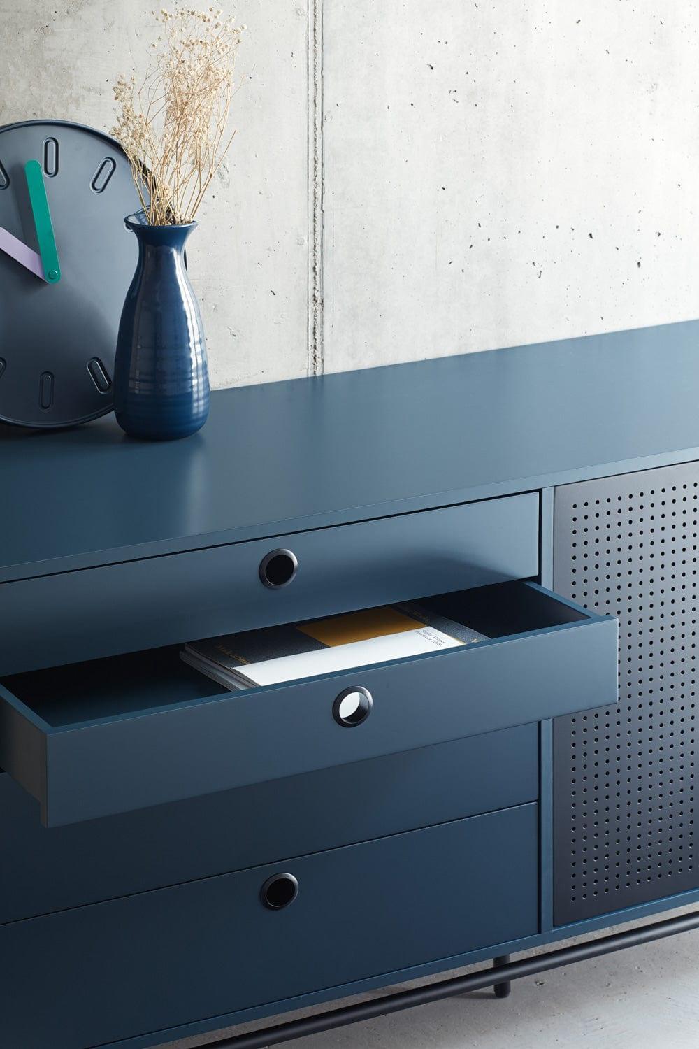 Komoda PUNTO ciemnoniebieski Teulat Eye on Design