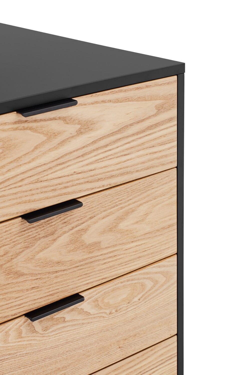 Komoda SIERRA 2D czarny Teulat Eye on Design