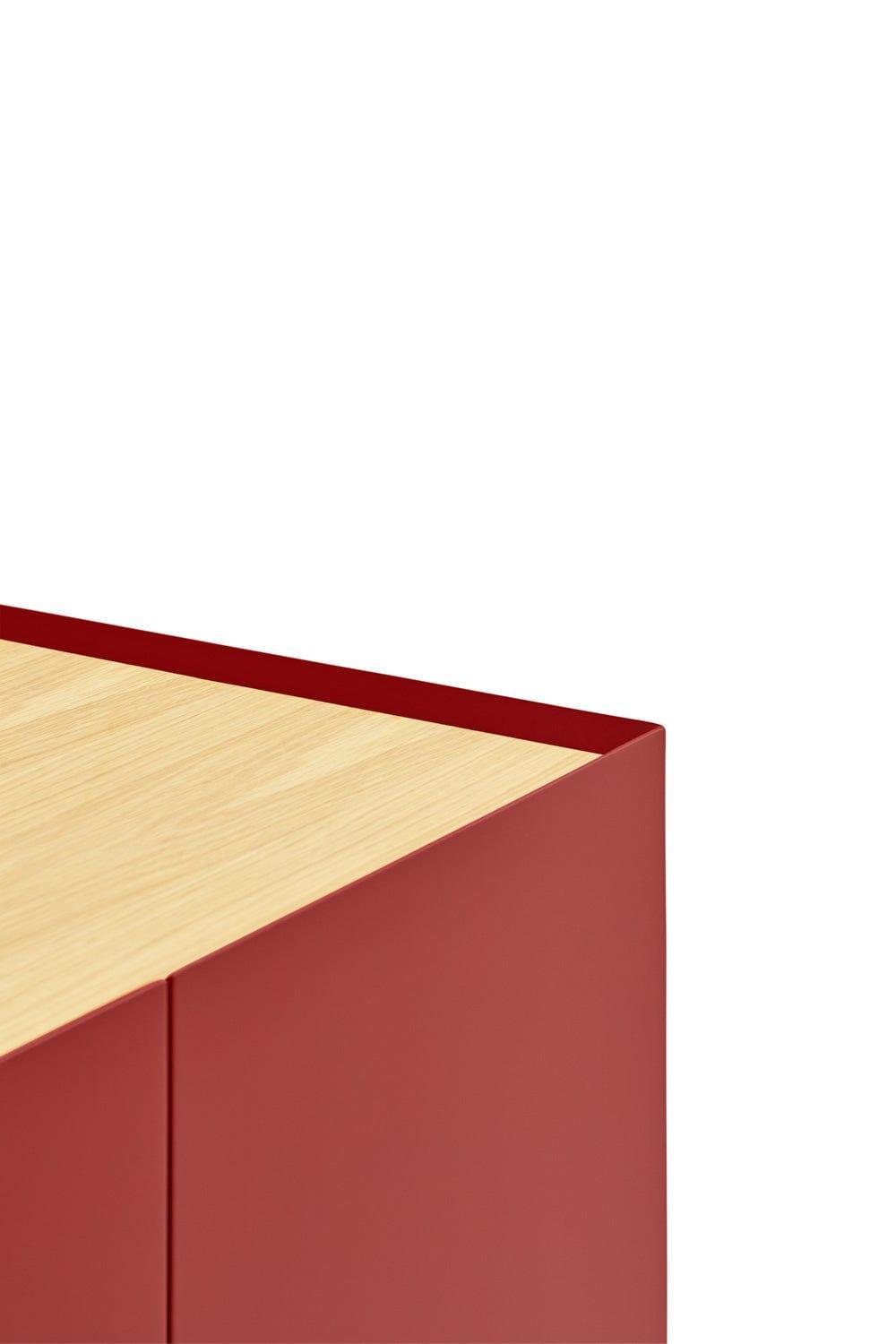 Komoda wysoka ARISTA czerwony Teulat Eye on Design
