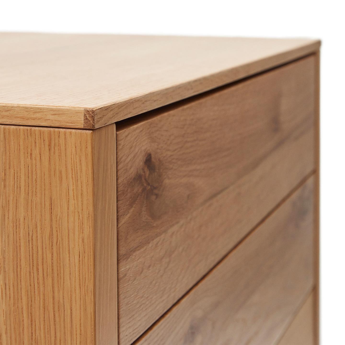 Komoda wysoka z szufladami ALGUEMA fornir dębowy La Forma Eye on Design