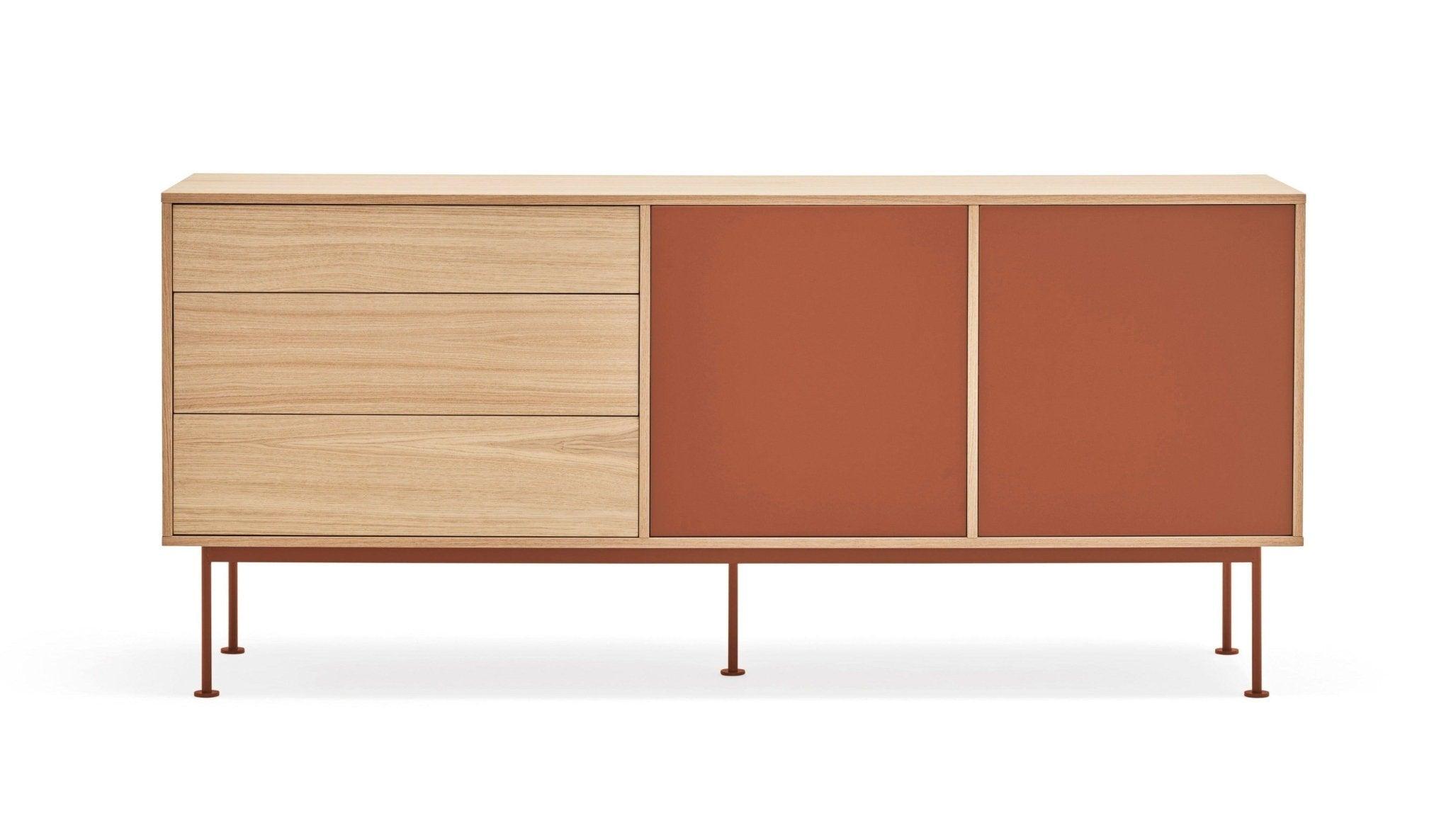Komoda YOKO czerwony Teulat Eye on Design