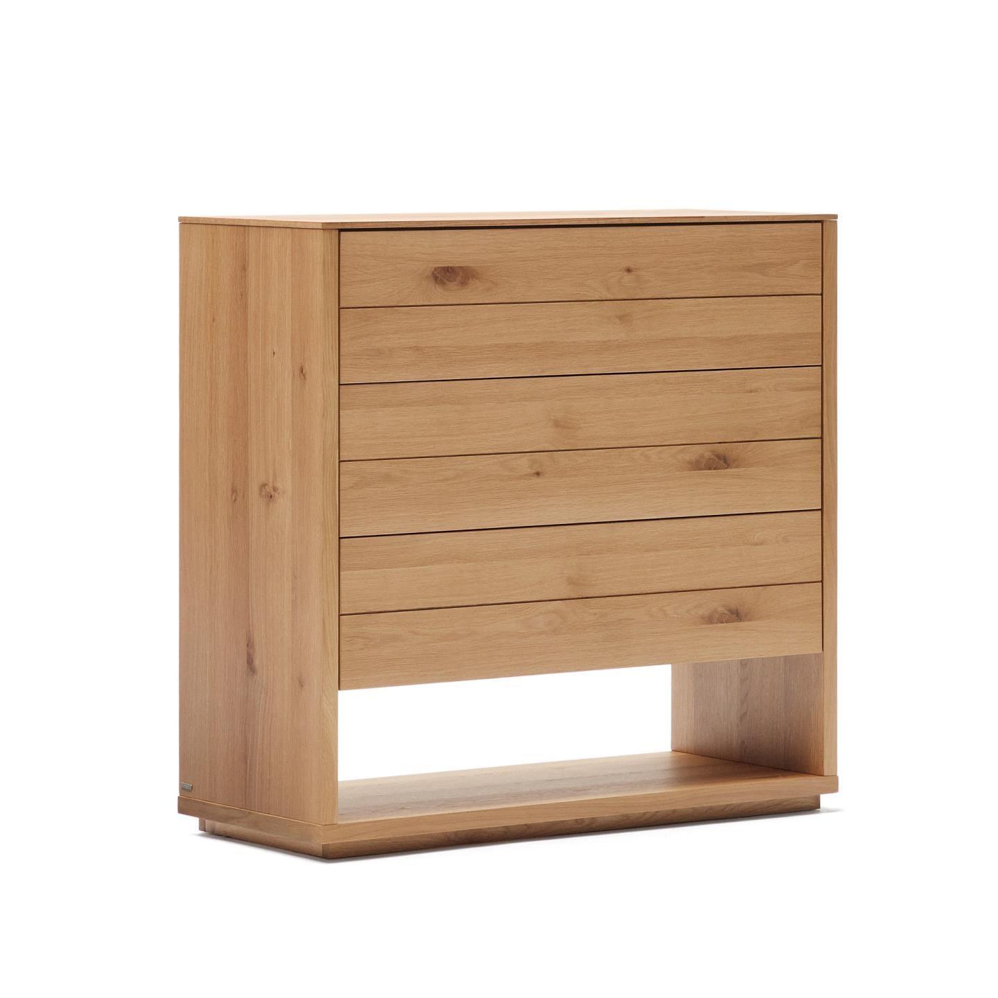 Komoda z szufladami ALGUEMA fornir dębowy La Forma Eye on Design