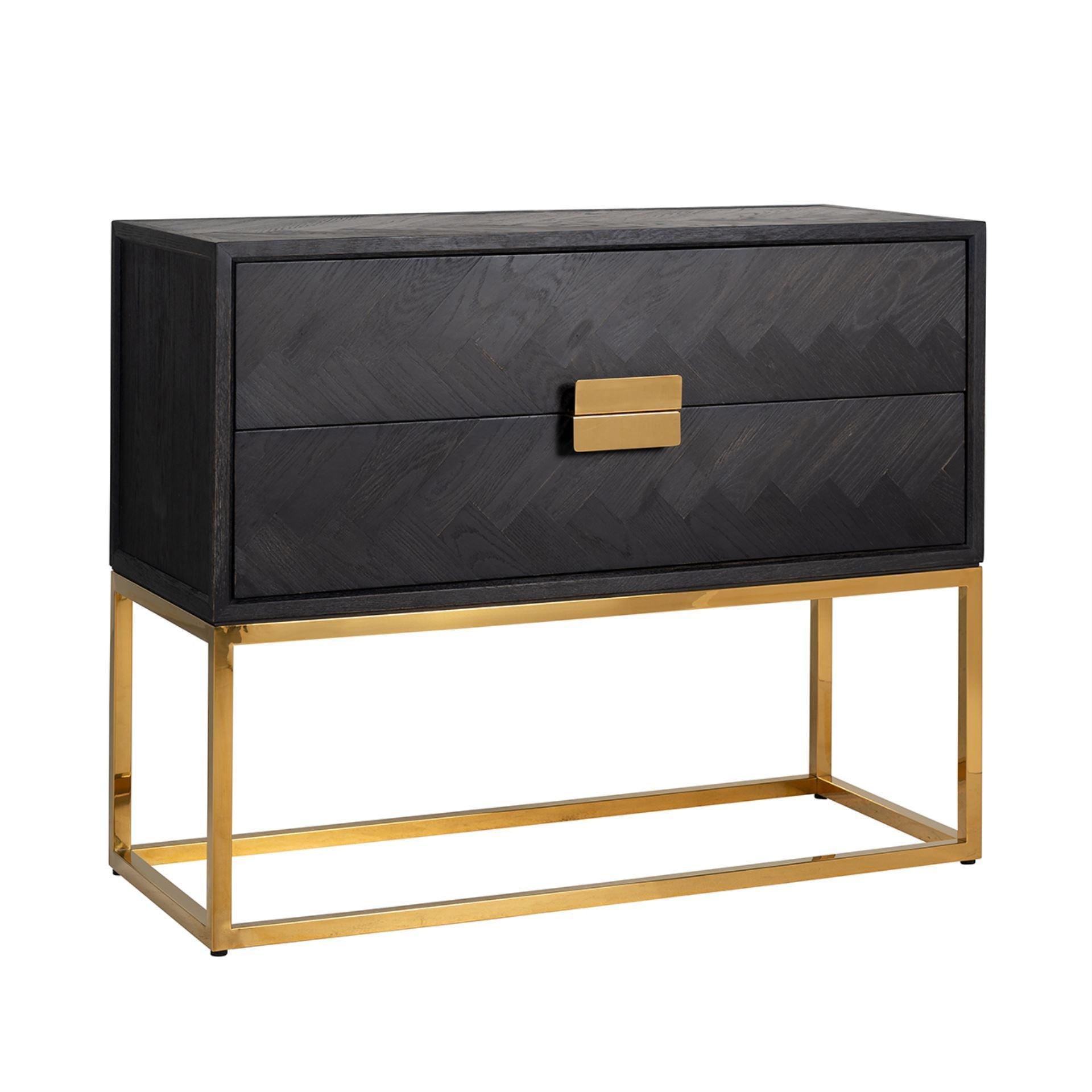 Komoda z szufladami BLACKBONE złoty Richmond Interiors Eye on Design