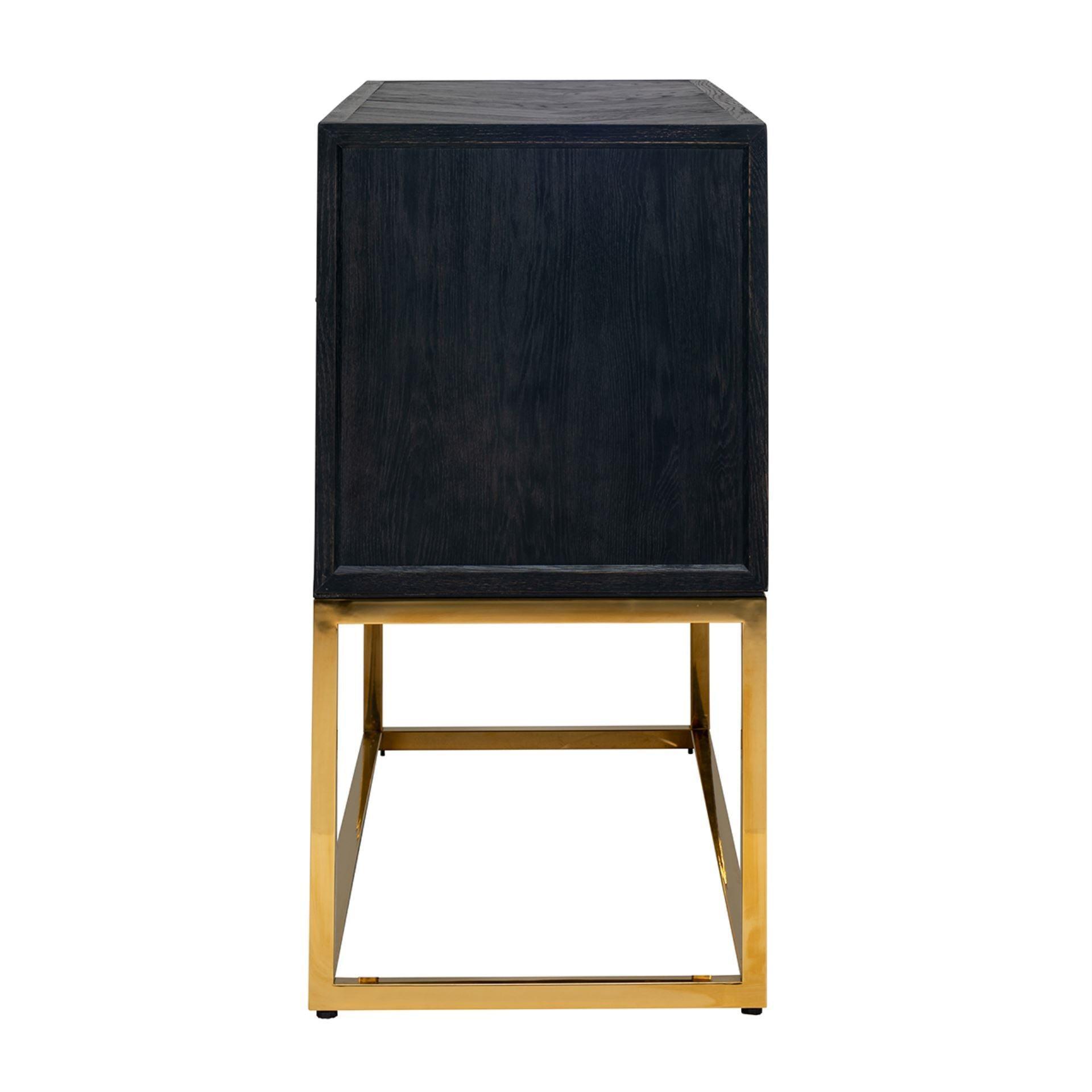 Komoda z szufladami BLACKBONE złoty Richmond Interiors Eye on Design
