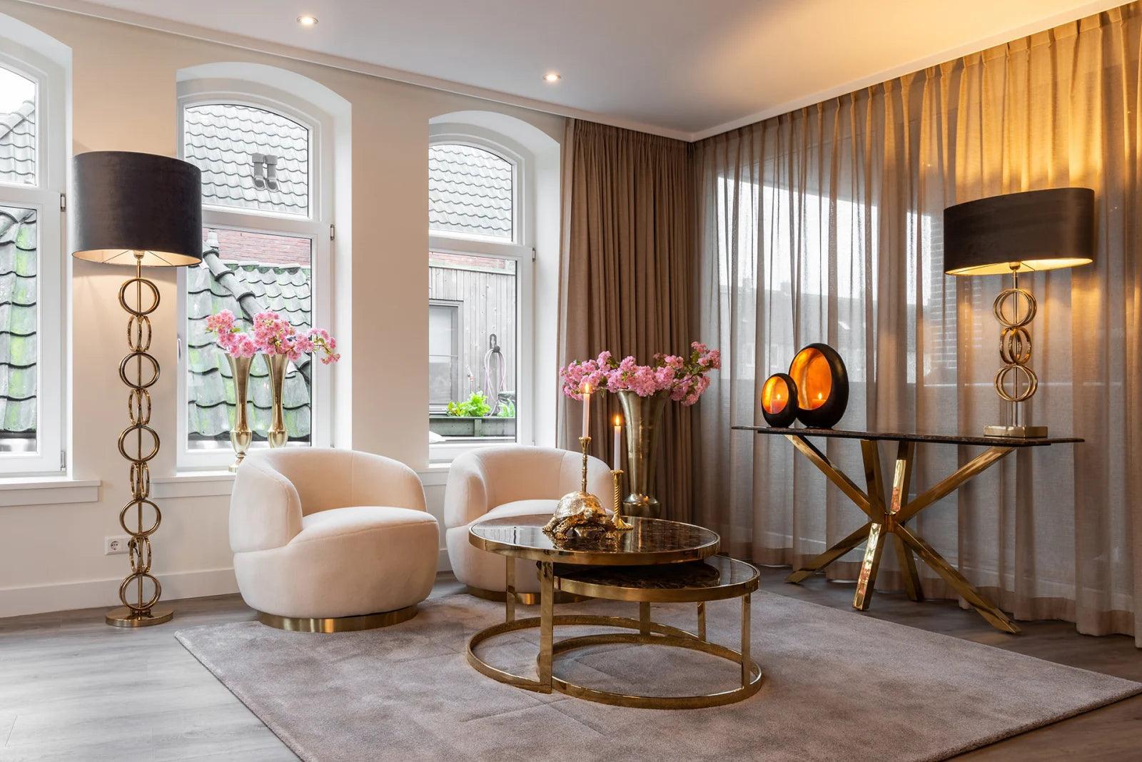 Konsola CONRAD brązowy marmur Richmond Interiors Eye on Design