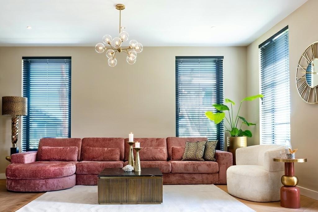 Konsola IRONVILLE złoty Richmond Interiors Eye on Design