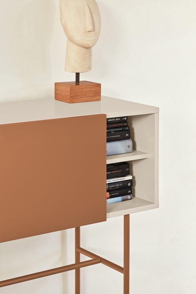 Konsola NUBE cynamonowy Teulat Eye on Design