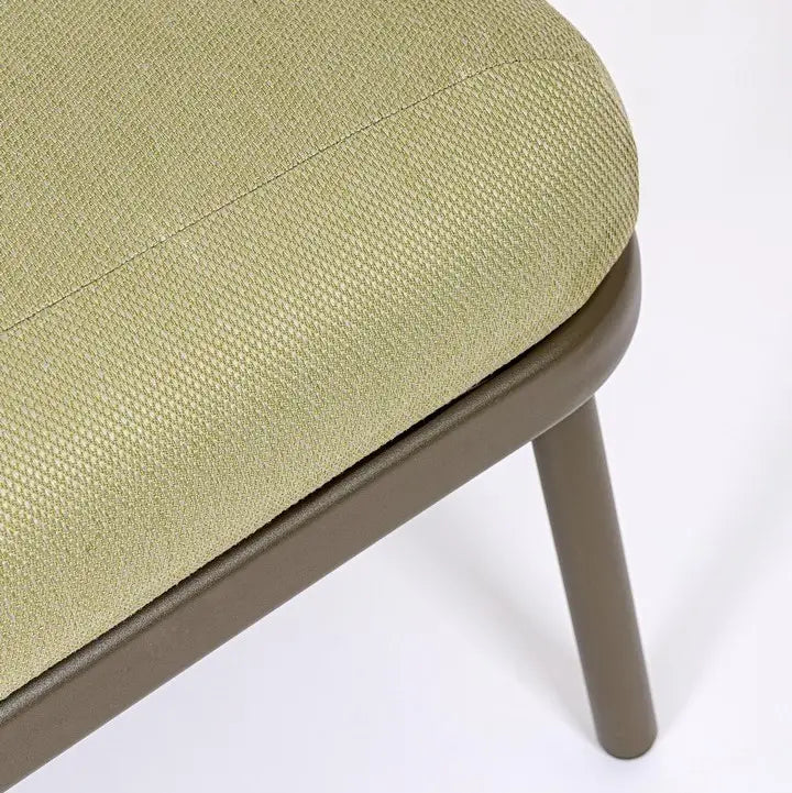HARLOW olive outdoor chair