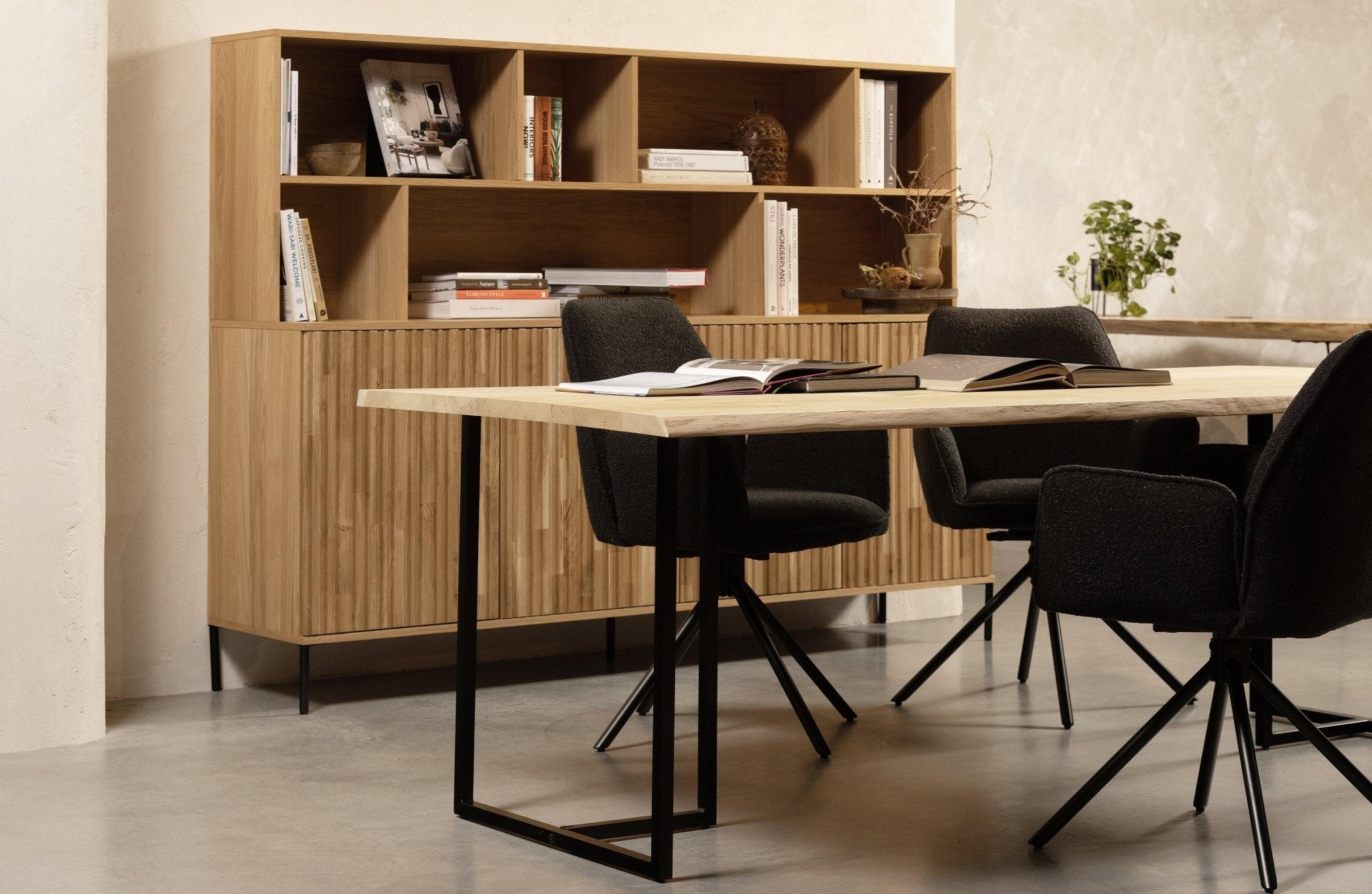 Kredens GRAVURE drewno dębowe Woood Exclusive Eye on Design