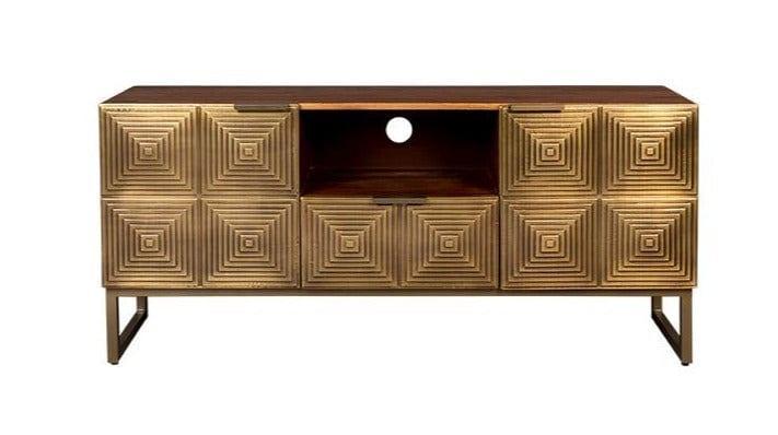 Kredens VOLAN drewno mango Dutchbone Eye on Design