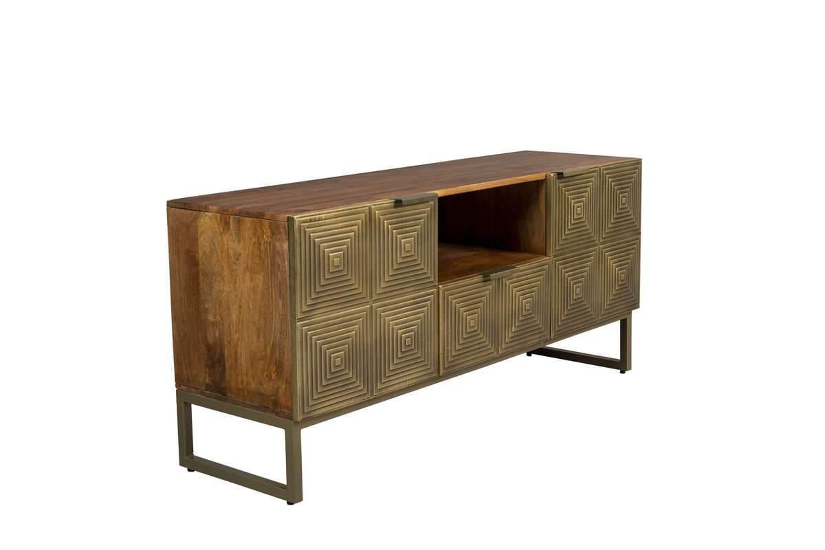 Kredens VOLAN drewno mango Dutchbone Eye on Design