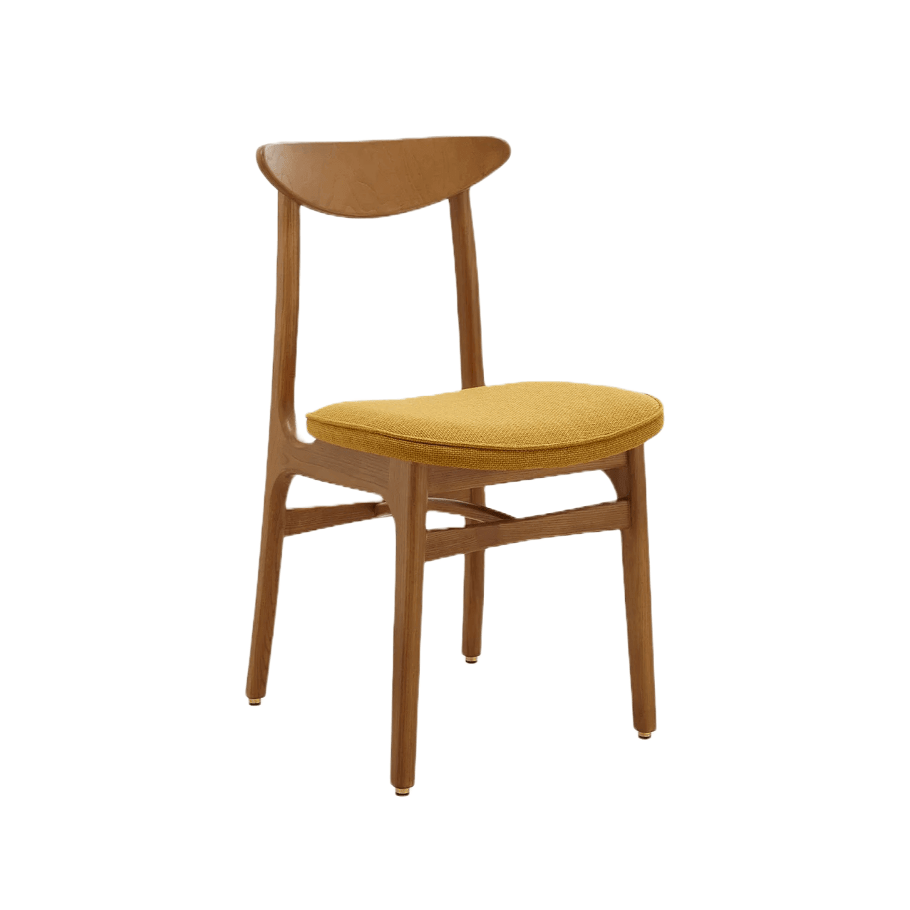 Krzesło 200-190 MIX żółty w tkaninie Coco Mustard 366 concept Eye on Design