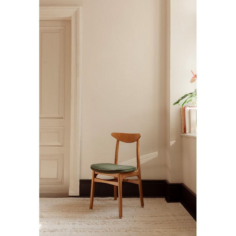 Krzesło 200-190 MIX żółty w tkaninie Shine Velvet Mustard 366 concept Eye on Design