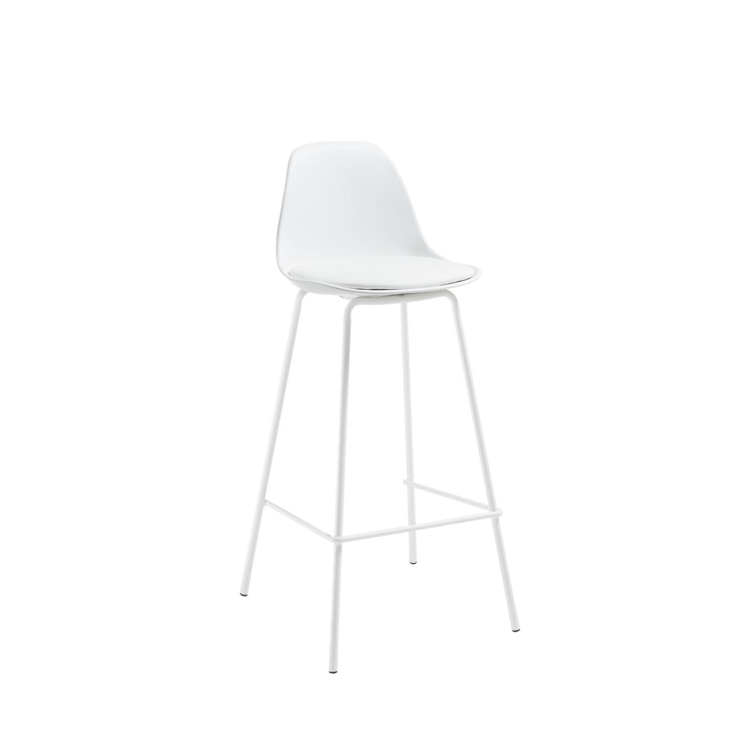 Krzesło barowe BRIGHTER biały La Forma 65 cm Eye on Design