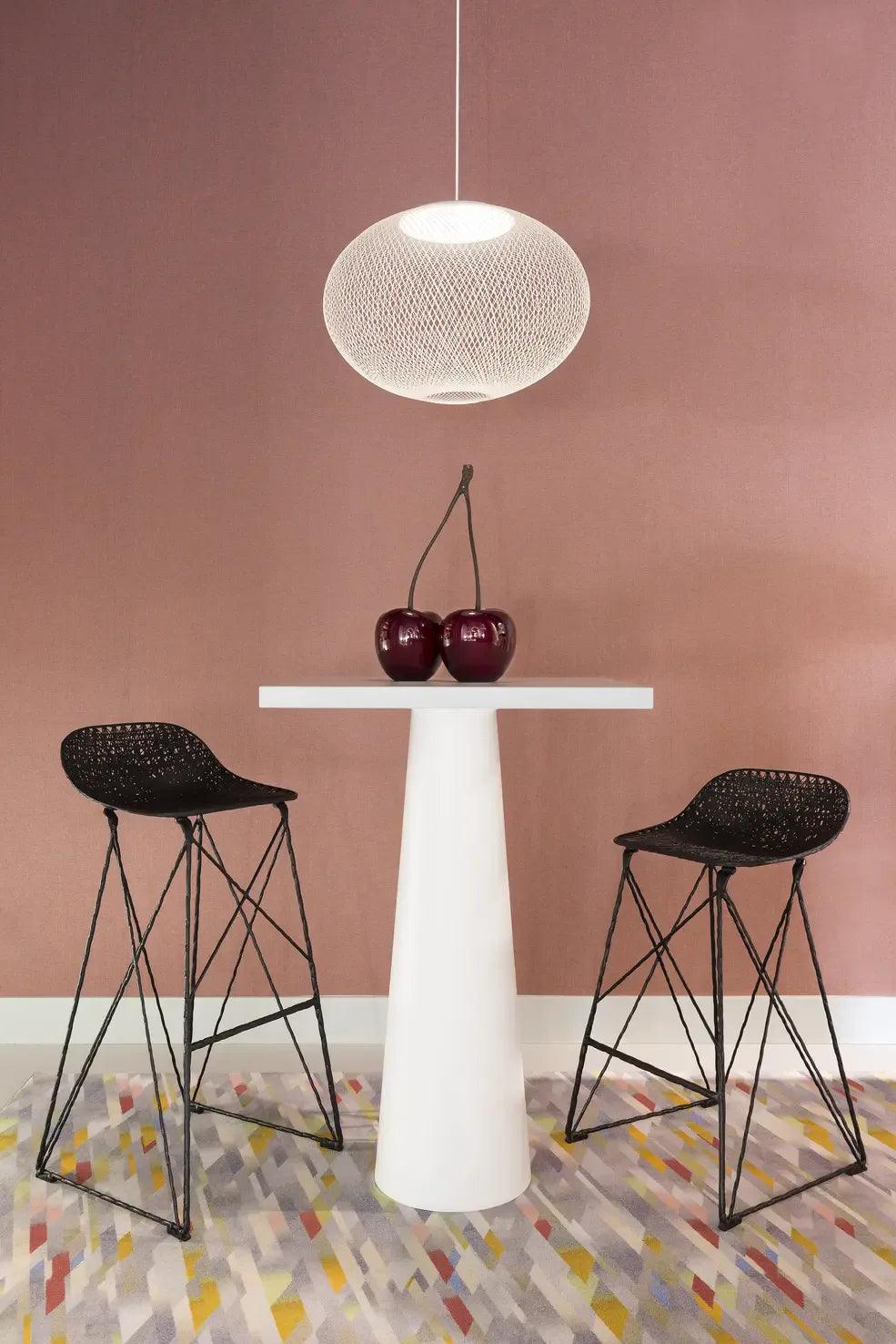 Krzesło barowe CARBON czarny Moooi Eye on Design