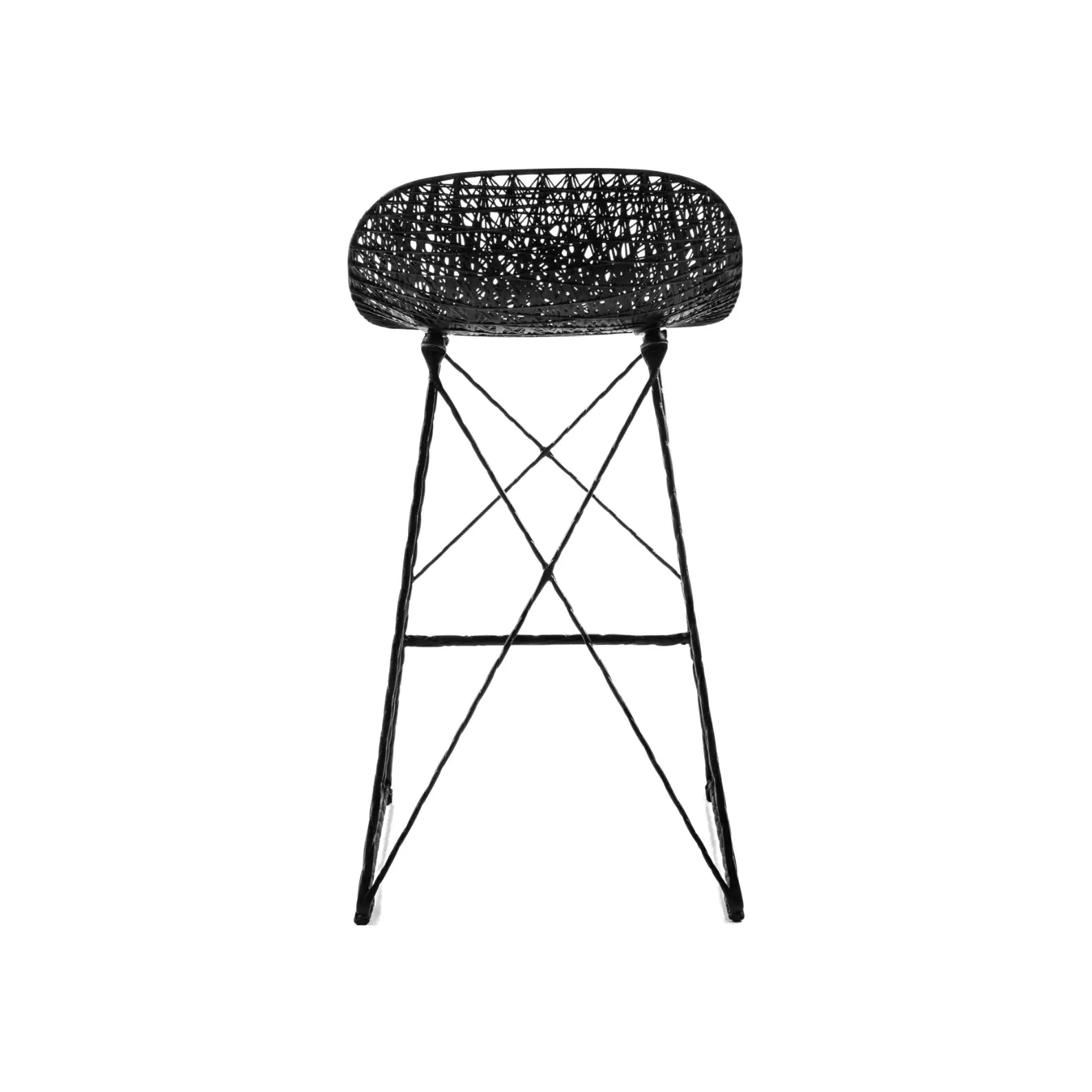Krzesło barowe CARBON czarny – Moooi