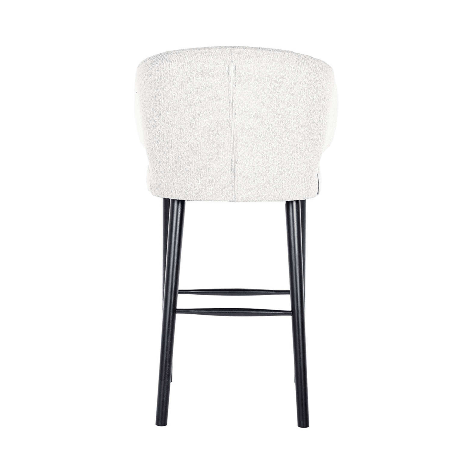 Krzesło barowe INDIGO biały bouclé Richmond Interiors Eye on Design