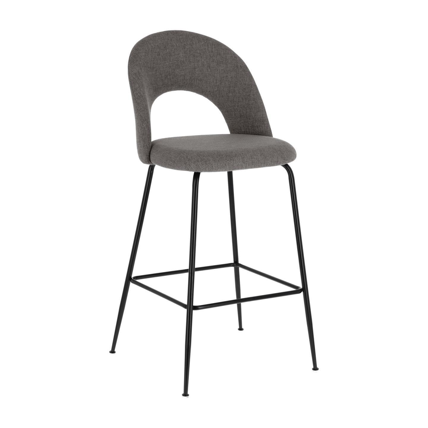 Krzesło barowe MAHALIA ciemnoszary La Forma Eye on Design